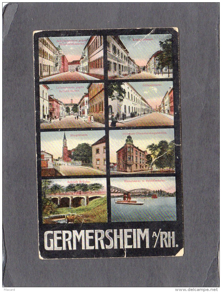 68557   Germania,   Germersheim A./Rh.,  NV(scritta) - Germersheim