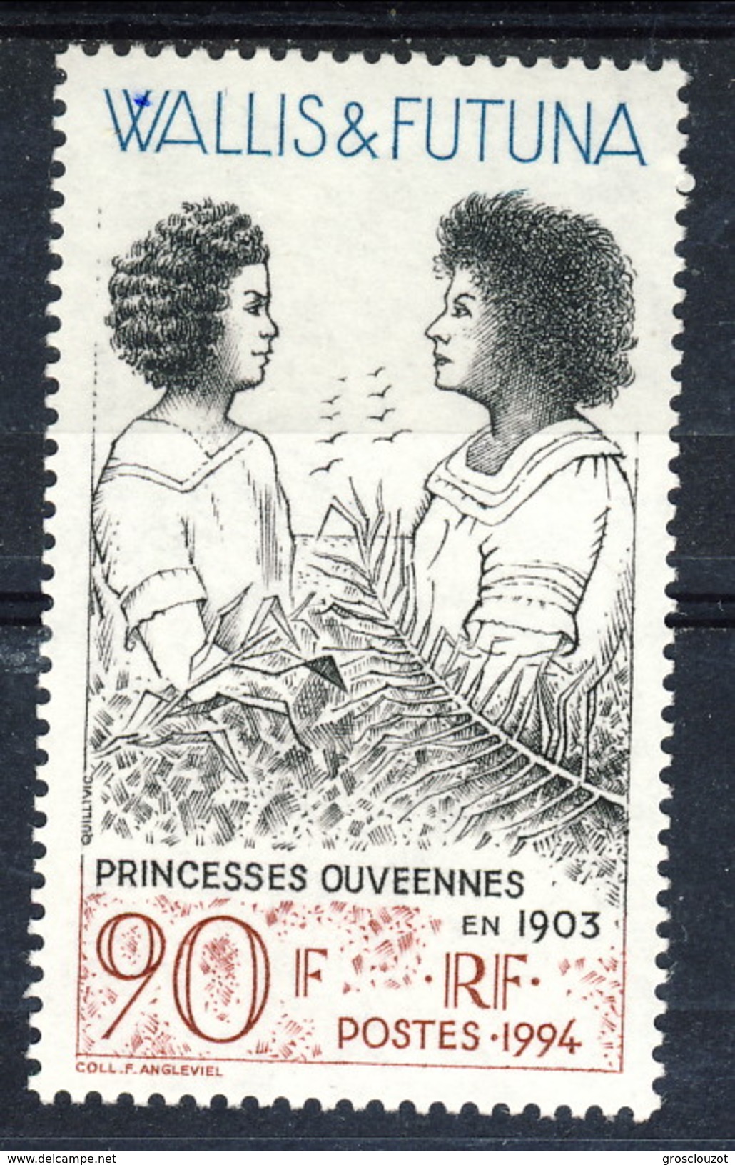 WF 1994 N. 466  Principesse Ouveniane MNH Cat. &euro; 2.50 - Nuovi