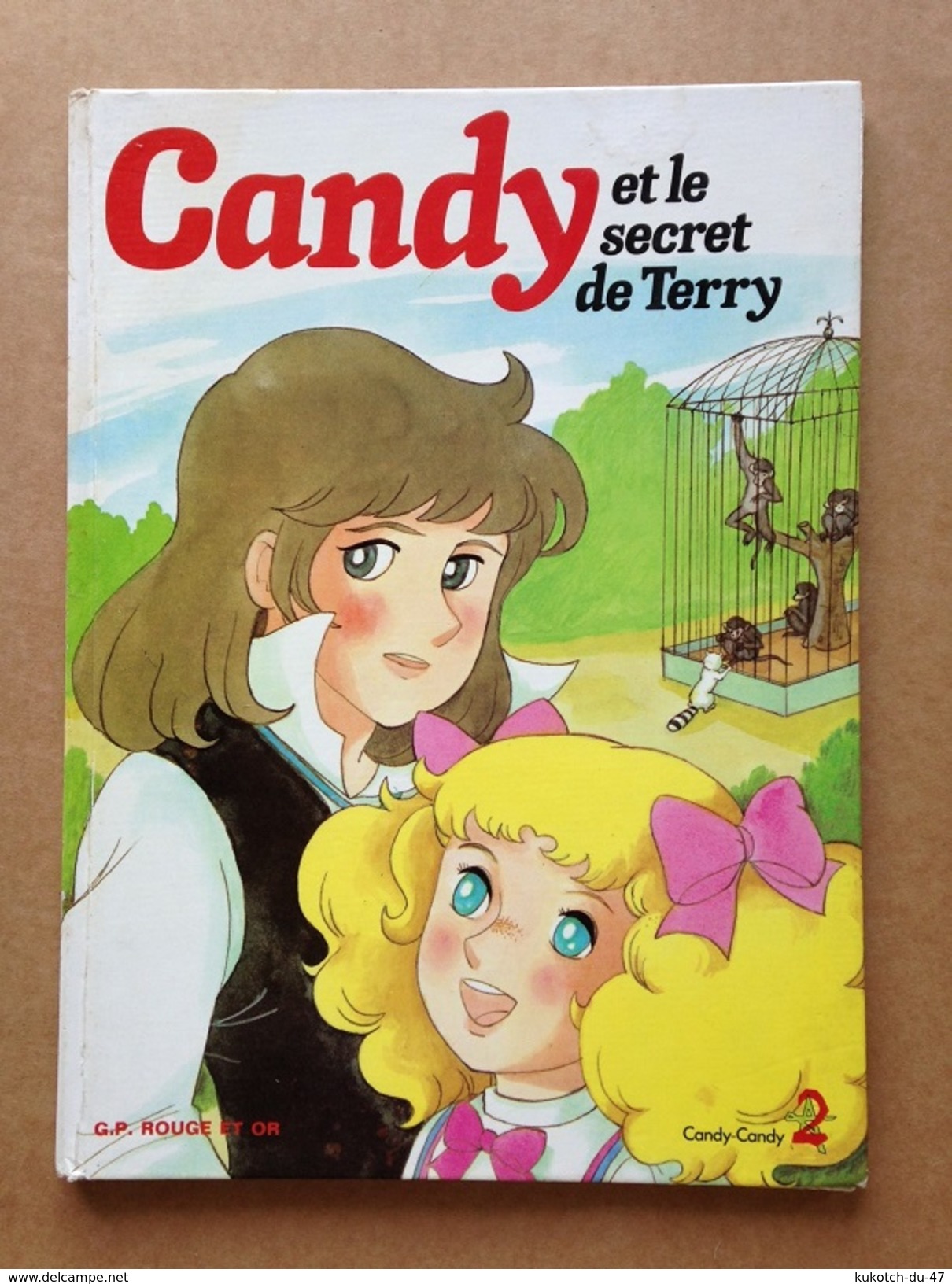 Album Jeunesse - Candy Et Le Secret De Terry (1980) - Bibliothèque Rouge Et Or