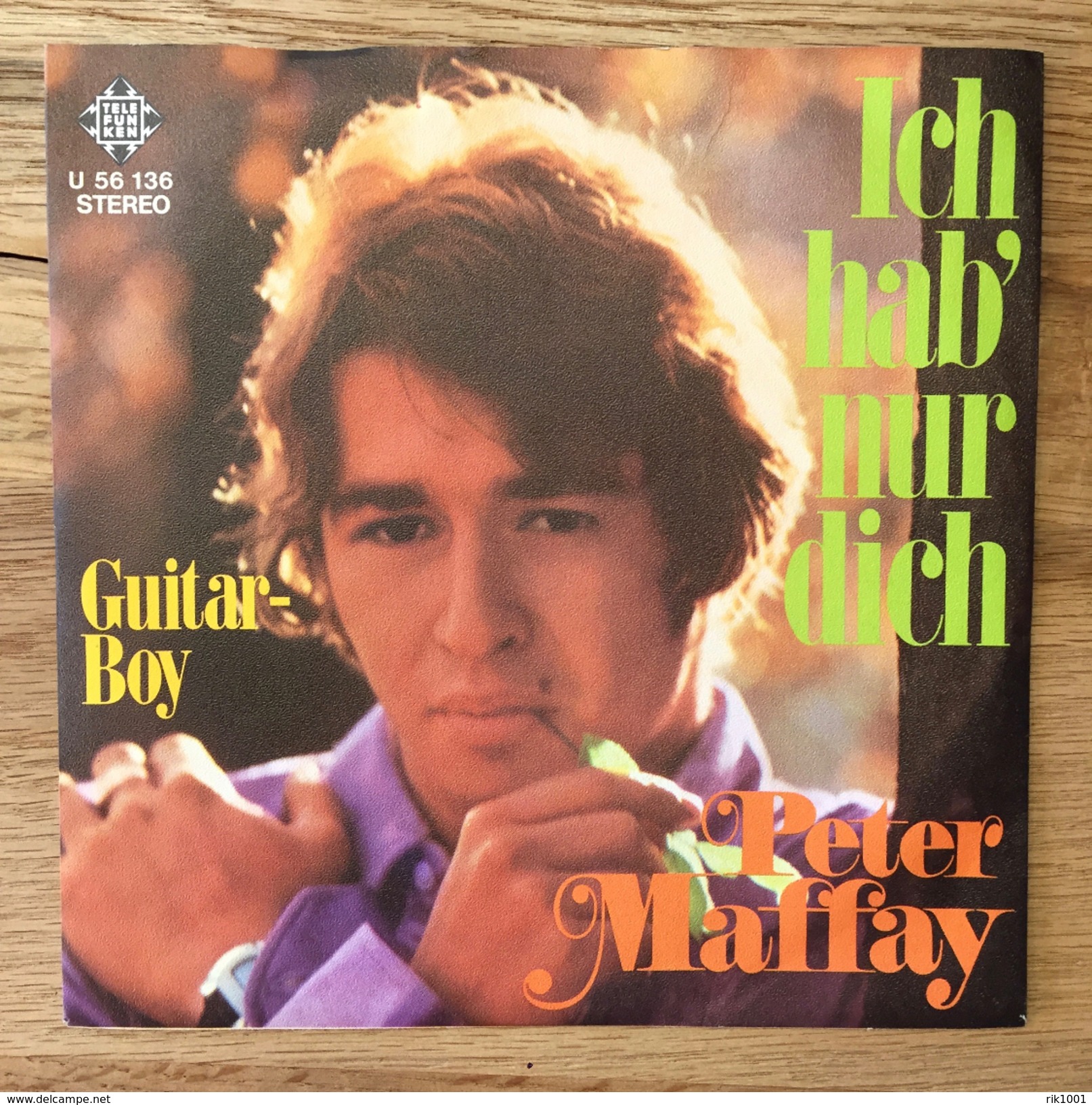 7" Single, 45rpm, Peter Maffay, A: "Ich Hab'nur Dich", B: "Guitar Boy" - Sonstige - Deutsche Musik