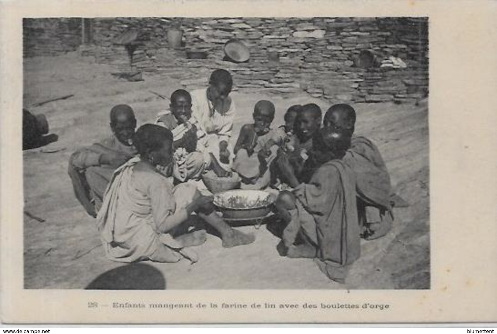 CPA Ethiopie Abyssinie Non Circulé Types - Ethiopie