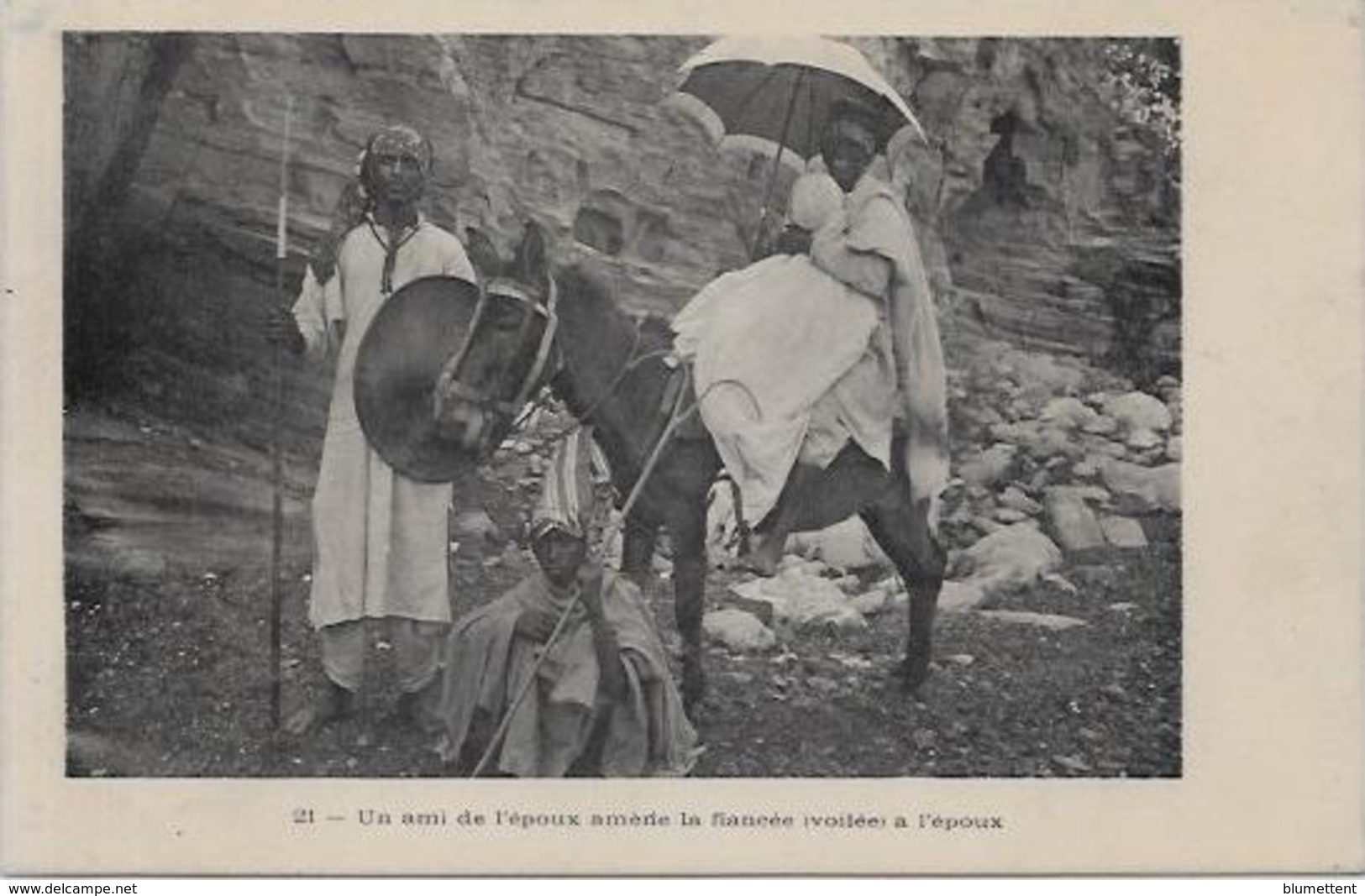 CPA Ethiopie Abyssinie Non Circulé Types - Ethiopie
