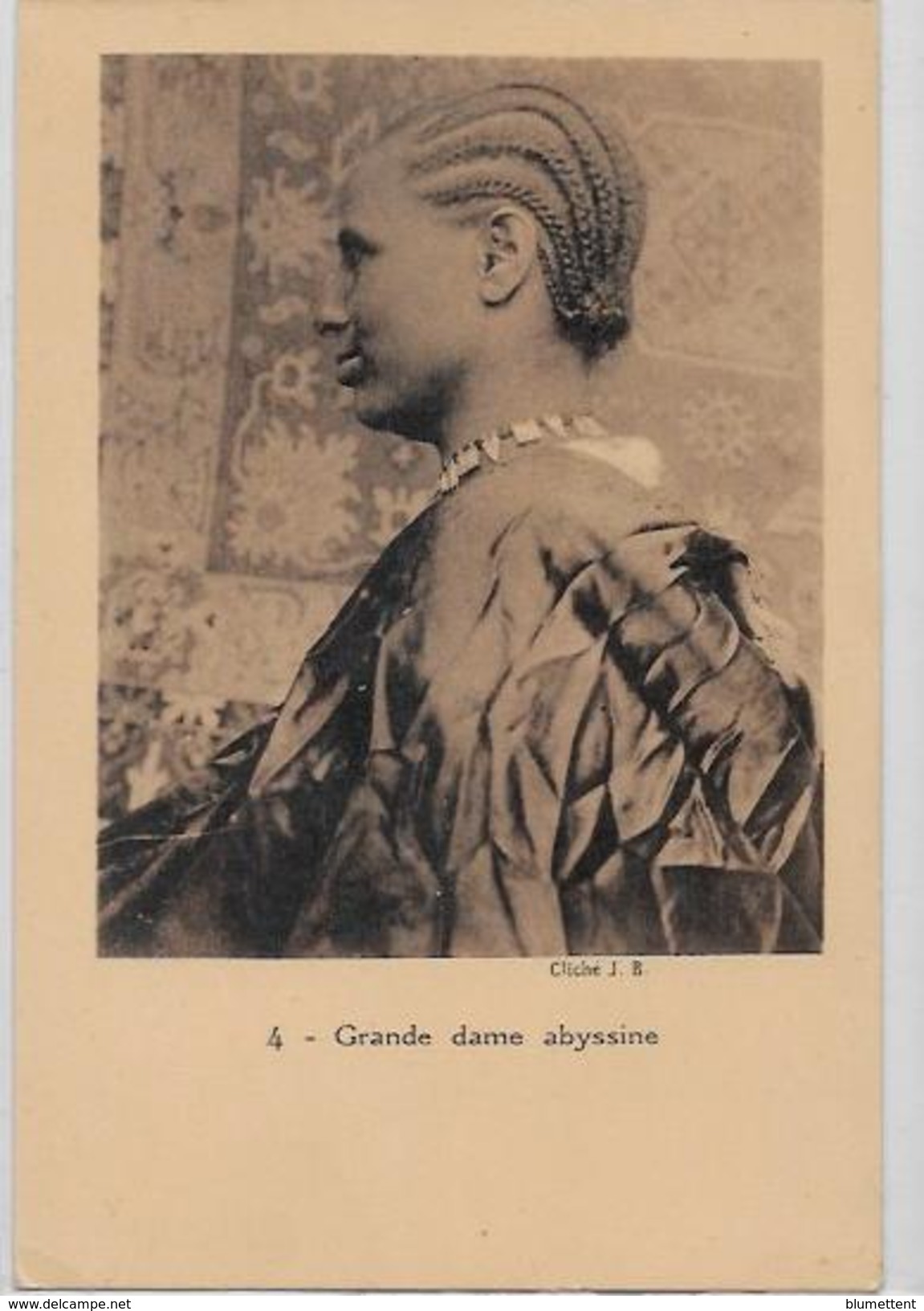 CPA Ethiopie Abyssinie Non Circulé Types - Ethiopie