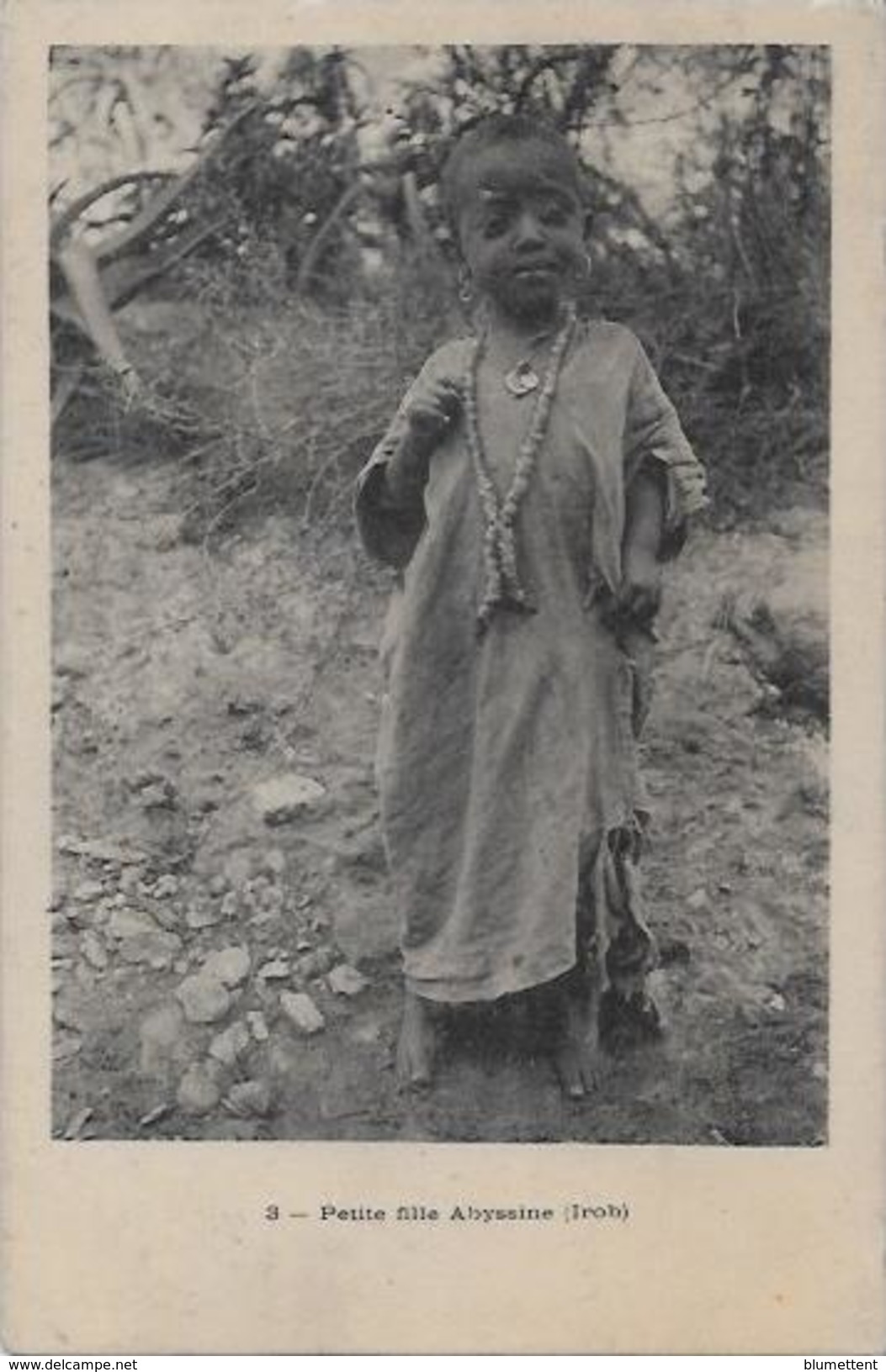 CPA Ethiopie Abyssinie Non Circulé Types - Etiopia