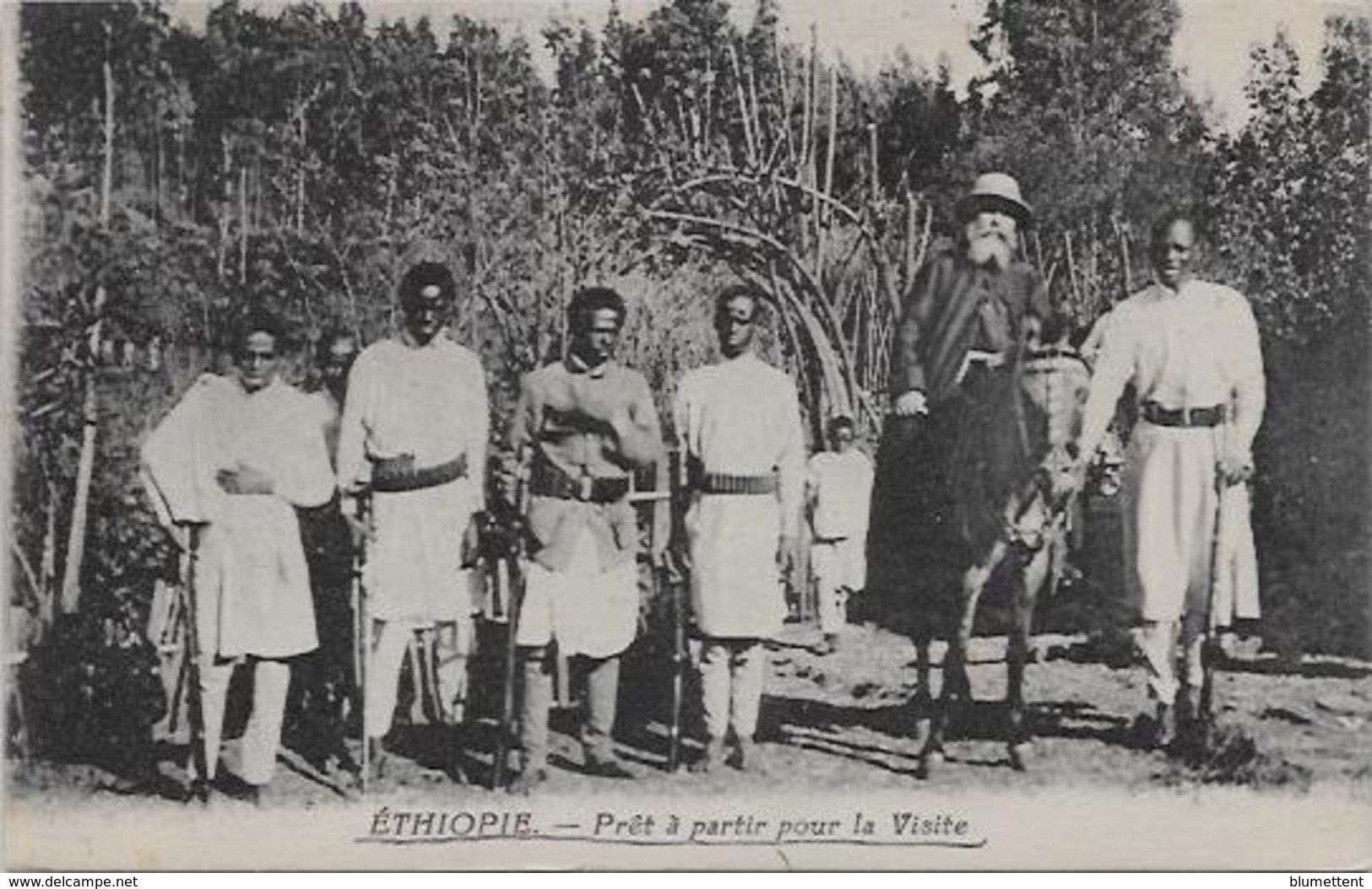 CPA Ethiopie Abyssinie Non Circulé Types - Etiopia