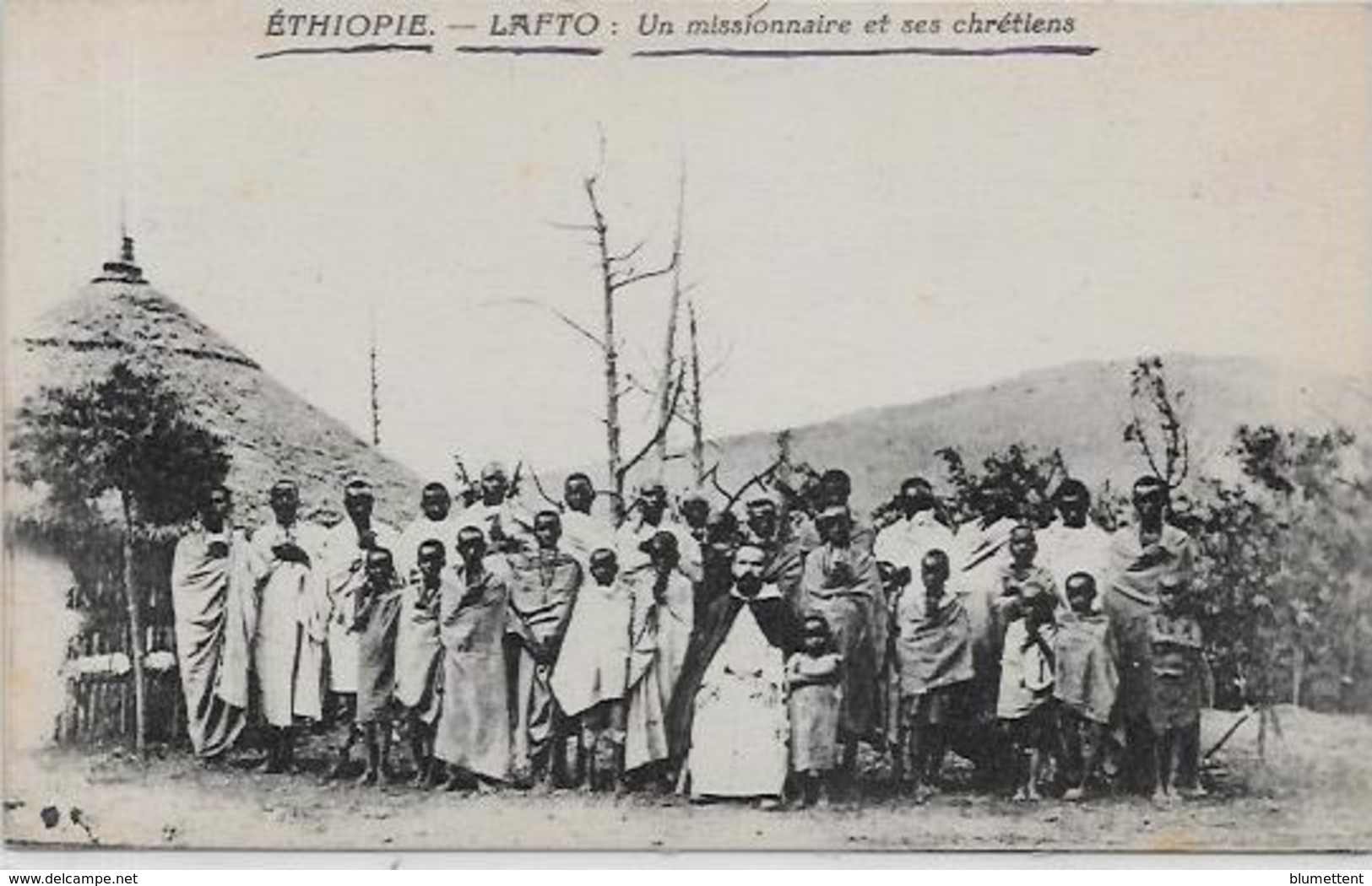 CPA Ethiopie Abyssinie Non Circulé Types LAFTO - Etiopia