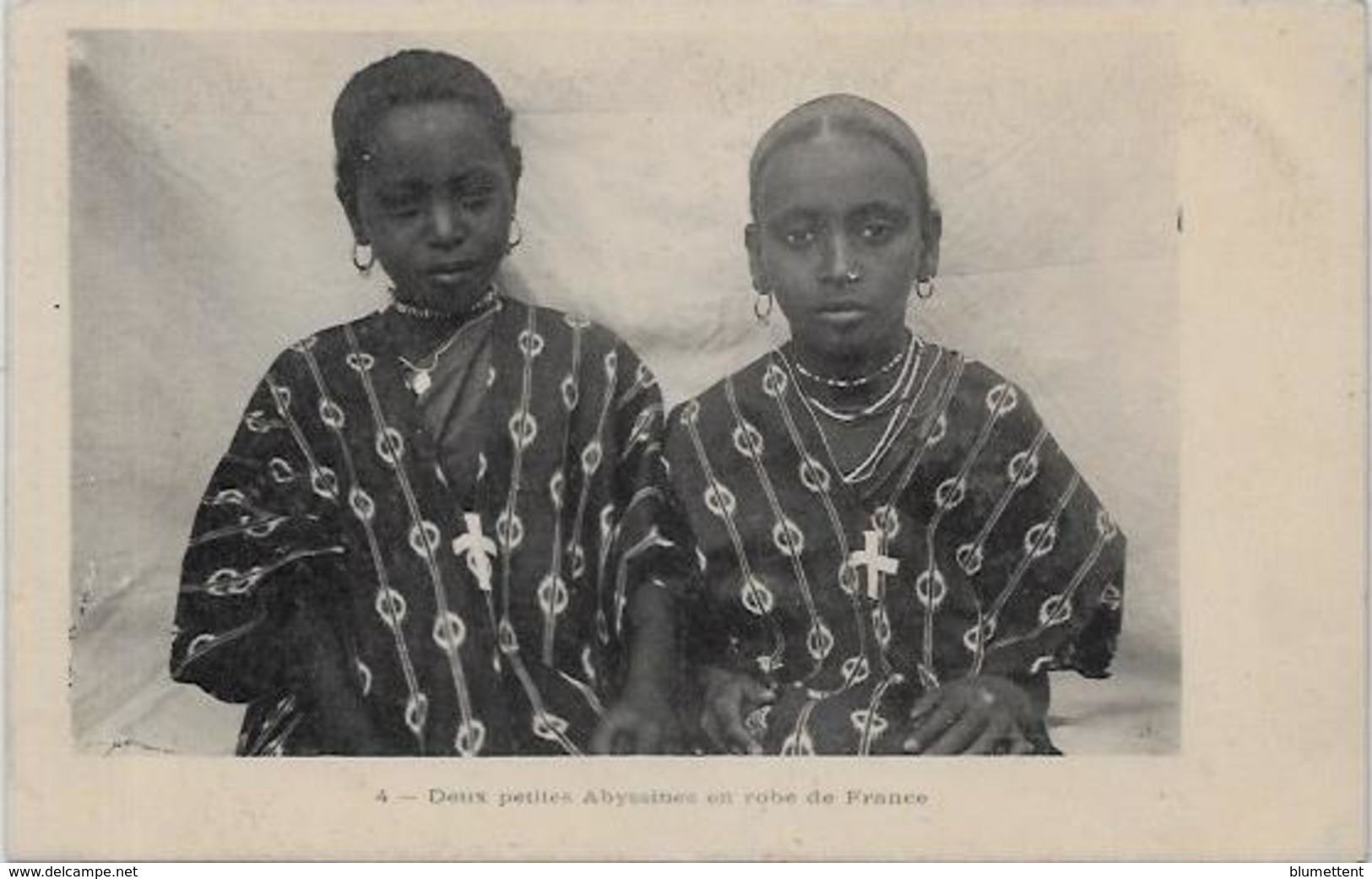 CPA Ethiopie Abyssinie Non Circulé Types - Etiopia