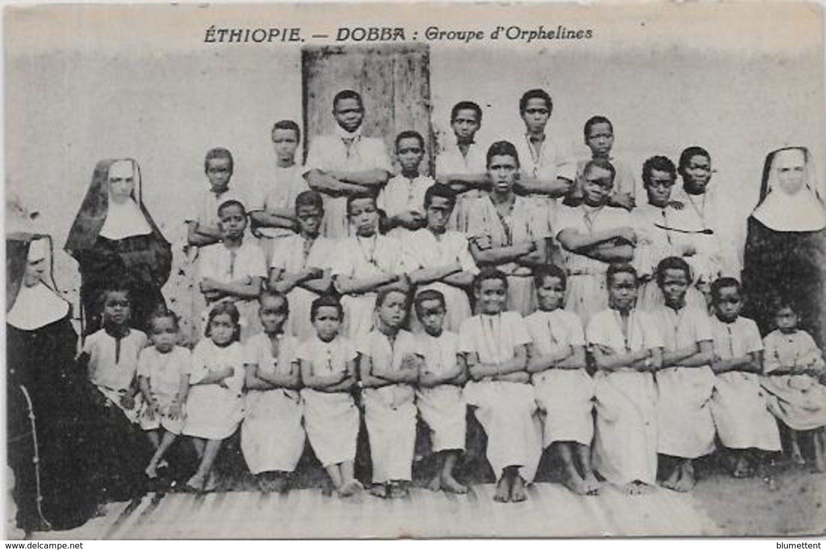 CPA Ethiopie Abyssinie Non Circulé Types Dobba - Ethiopie