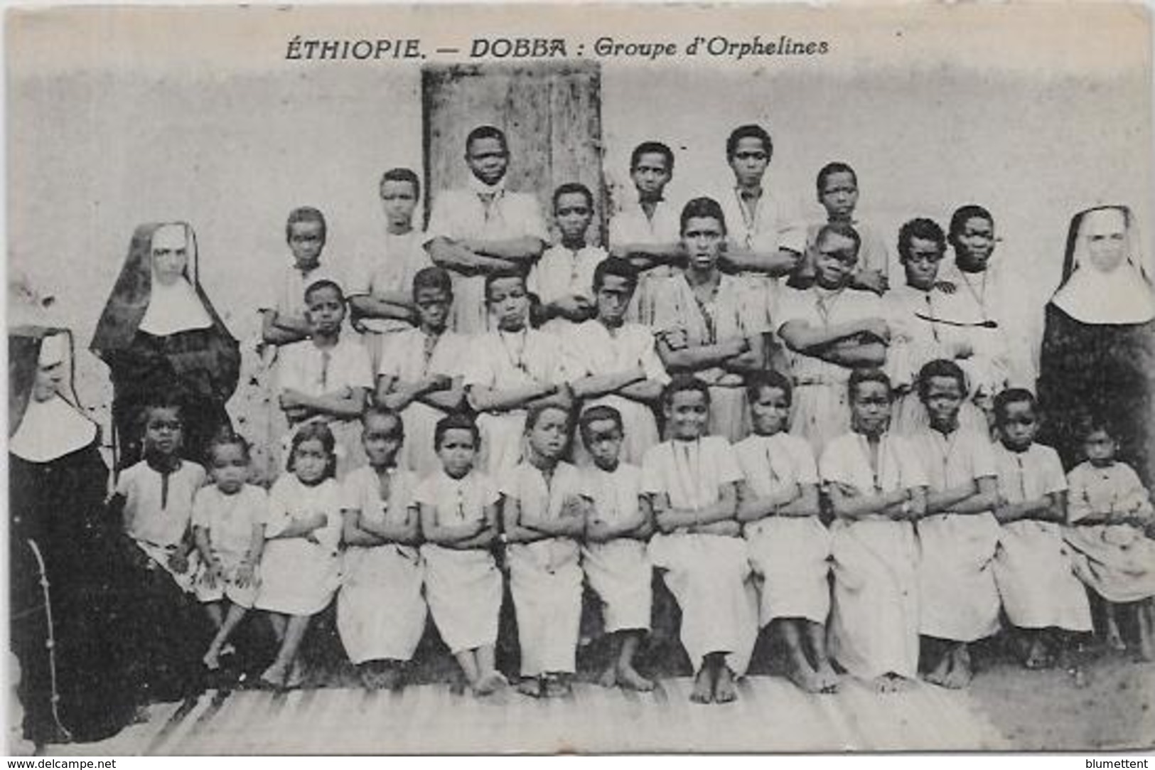 CPA Ethiopie Abyssinie Non Circulé Types Dobba - Etiopia