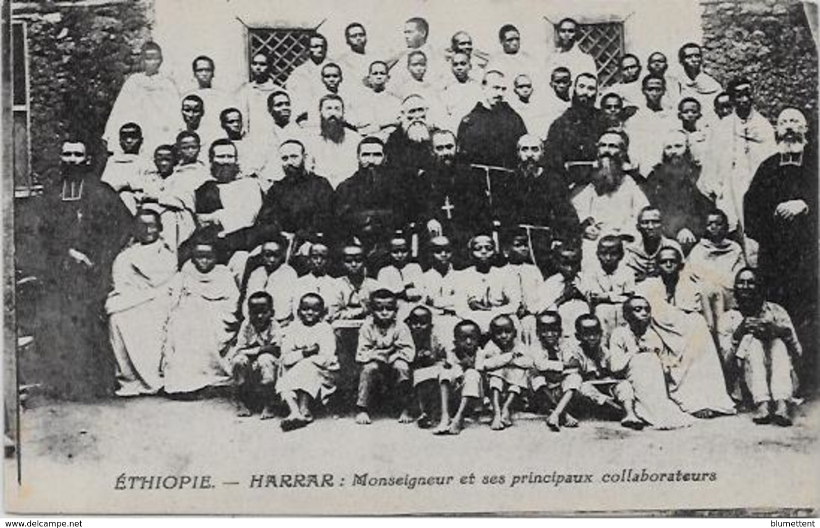 CPA Ethiopie Abyssinie Non Circulé Types Harrar - Etiopia