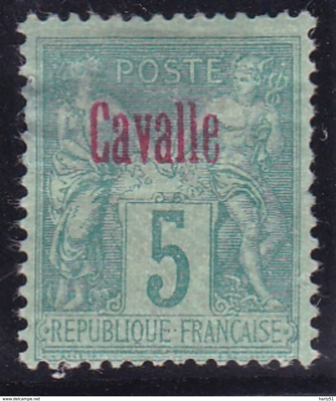 Cavalle N° 1 Neufs * - Unused Stamps