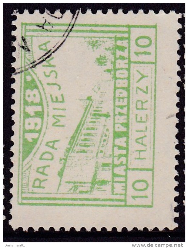 POLAND Przedborz 1918 Local Fi 16 Forgery Used - Altri & Non Classificati