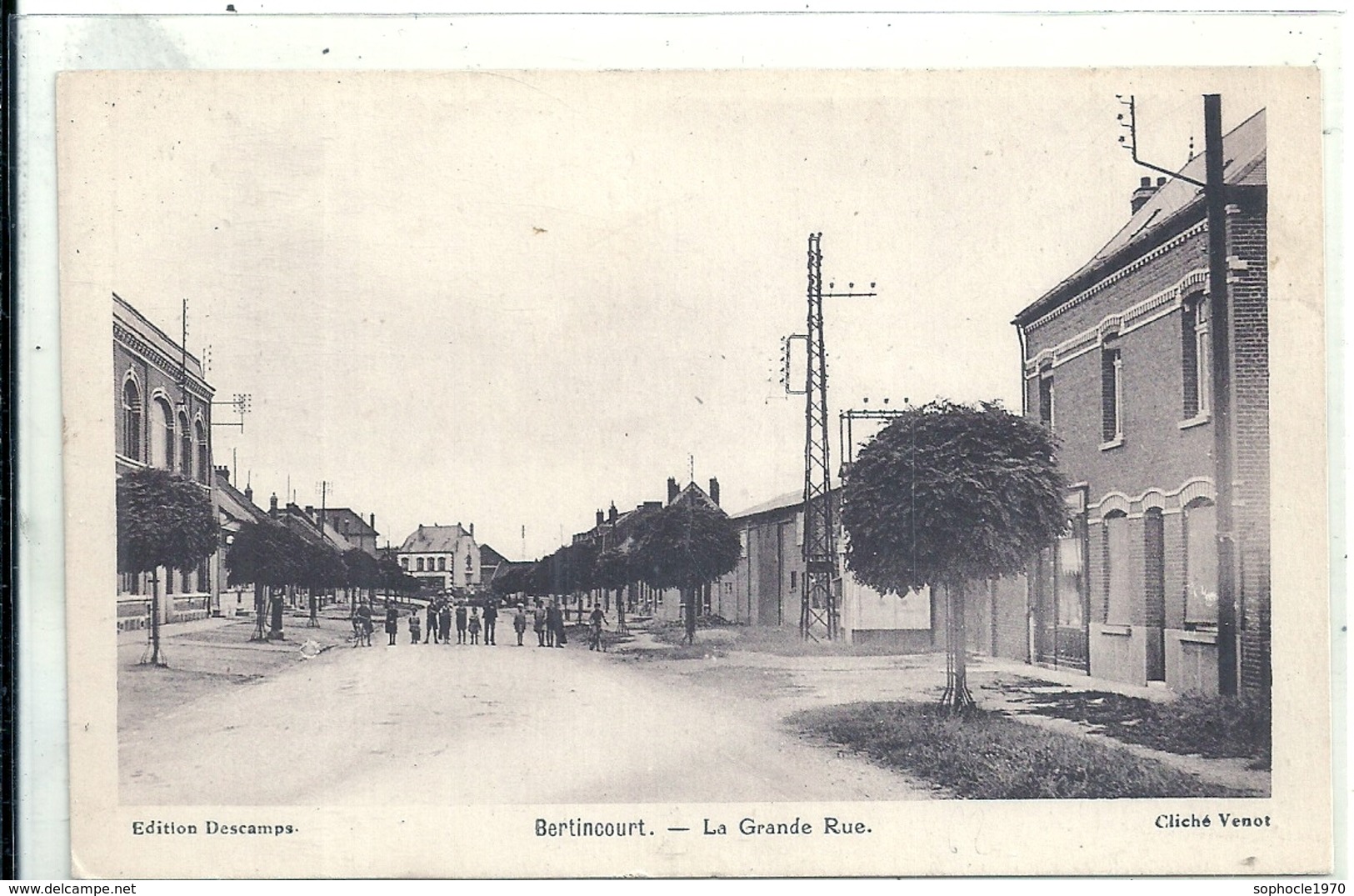 PAS DE CALAIS - 62 -  BERTINCOURT - La Grande Rue - Bertincourt