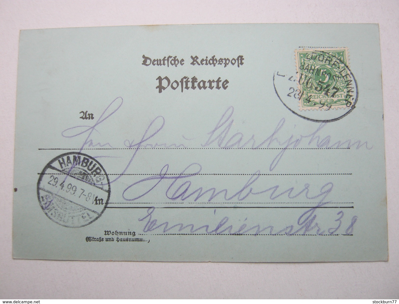 REMSCHEID , Mondscheinkarte, Schöne Karte Um 1899 - Remscheid