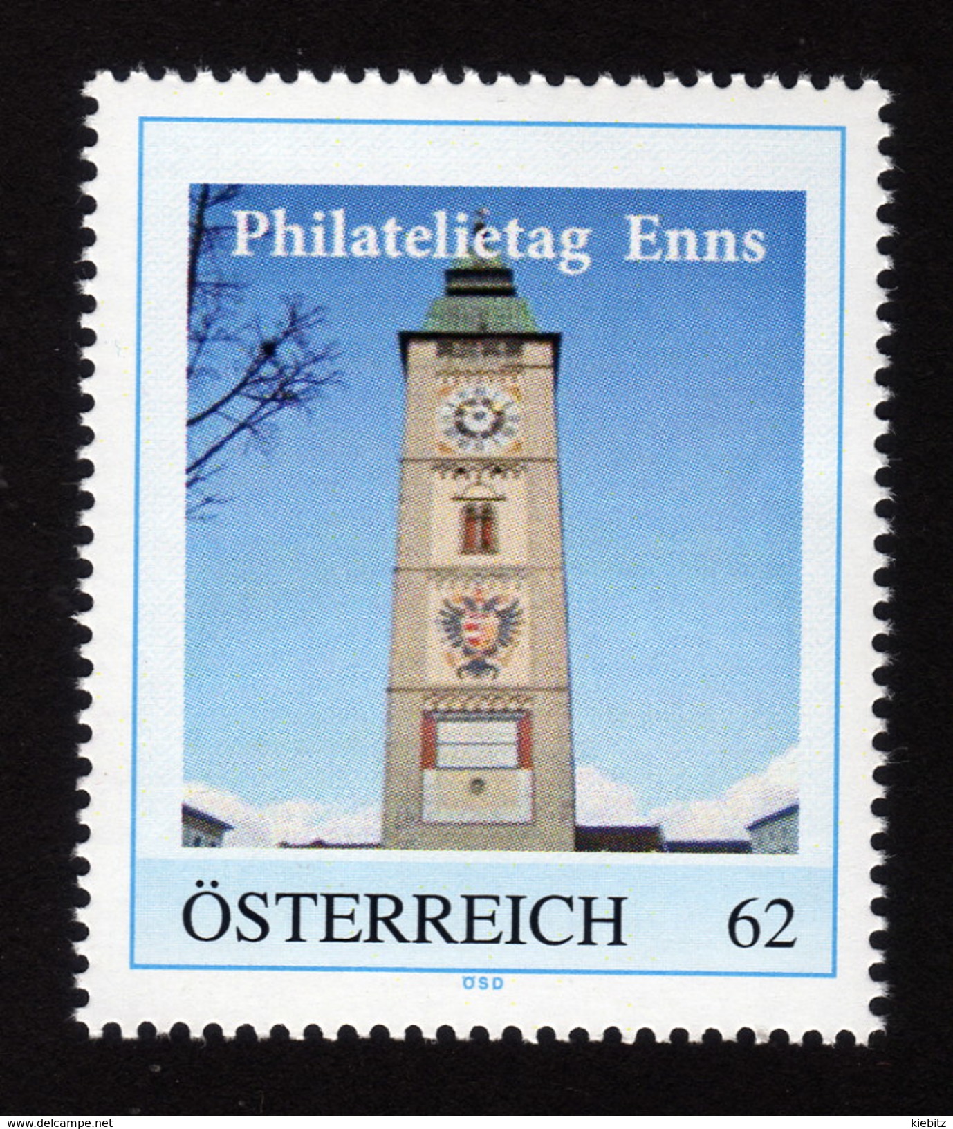 ÖSTERREICH 2012 ** Uhr, Clock Am Stadtturm Enns - MNH - Uhrmacherei