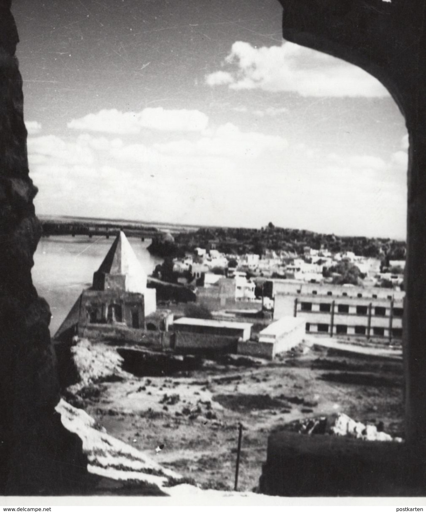 ALTE KARTE FOTO MOSUL PANORAMA Mossoul Imam Yahya Abul Qasim Mossul Irak Iraq Photo Cpa Postcard AK Ansichtskarte - Iraq