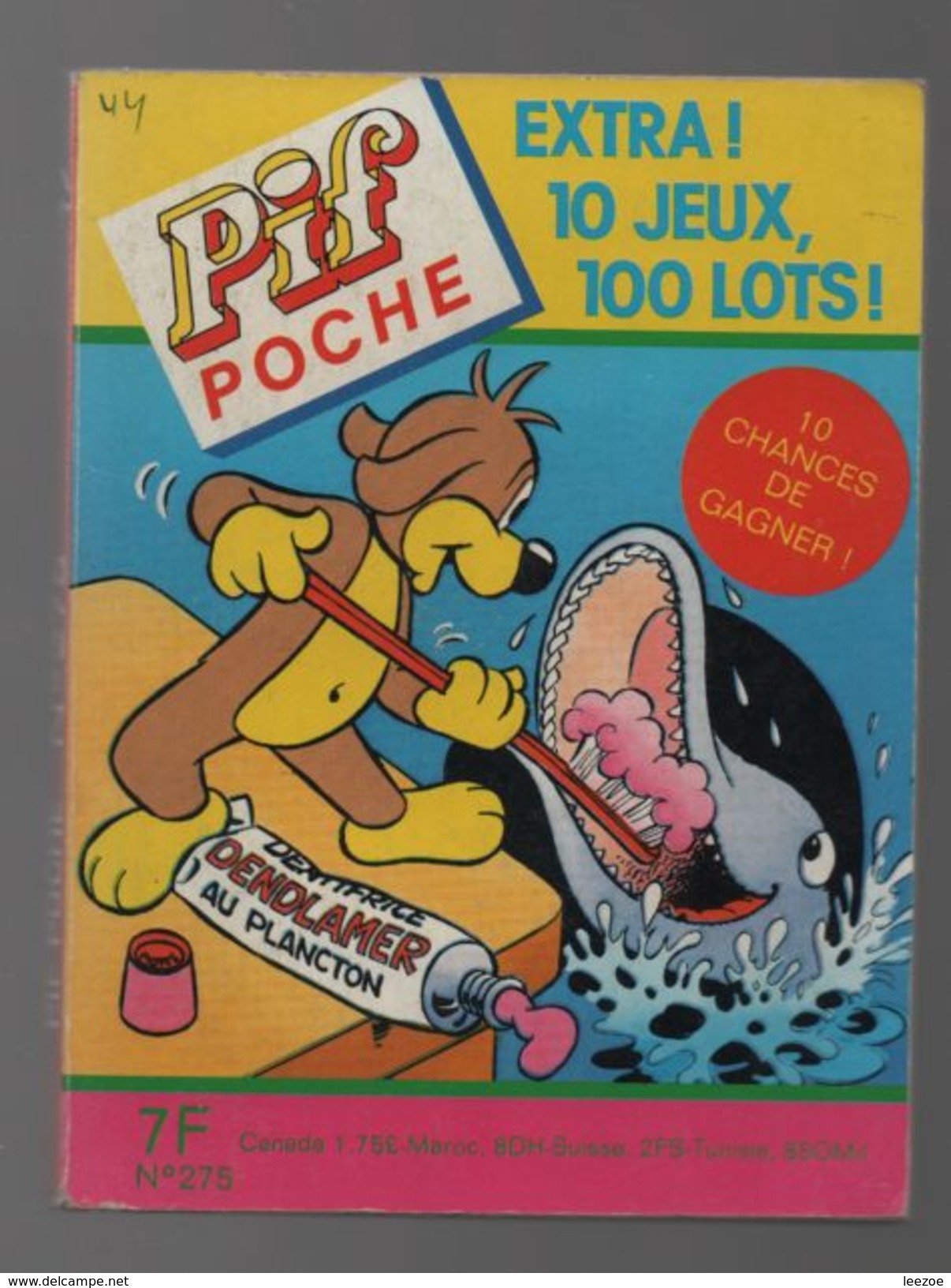 Pif Poche : N° 275, Les Facéties Des Dauphins - Pif - Autres