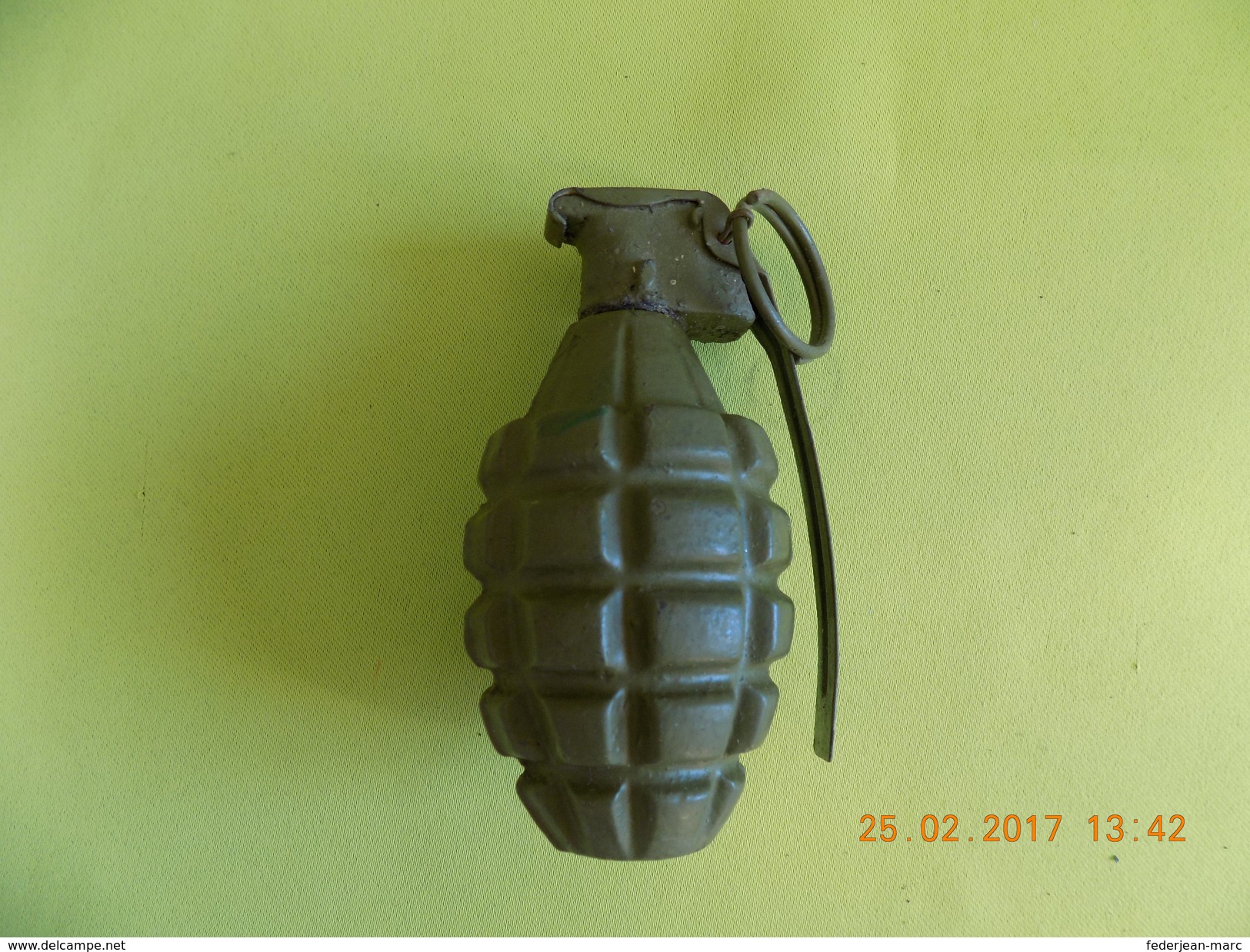 Grenade Us Mk 2 - Armes Neutralisées