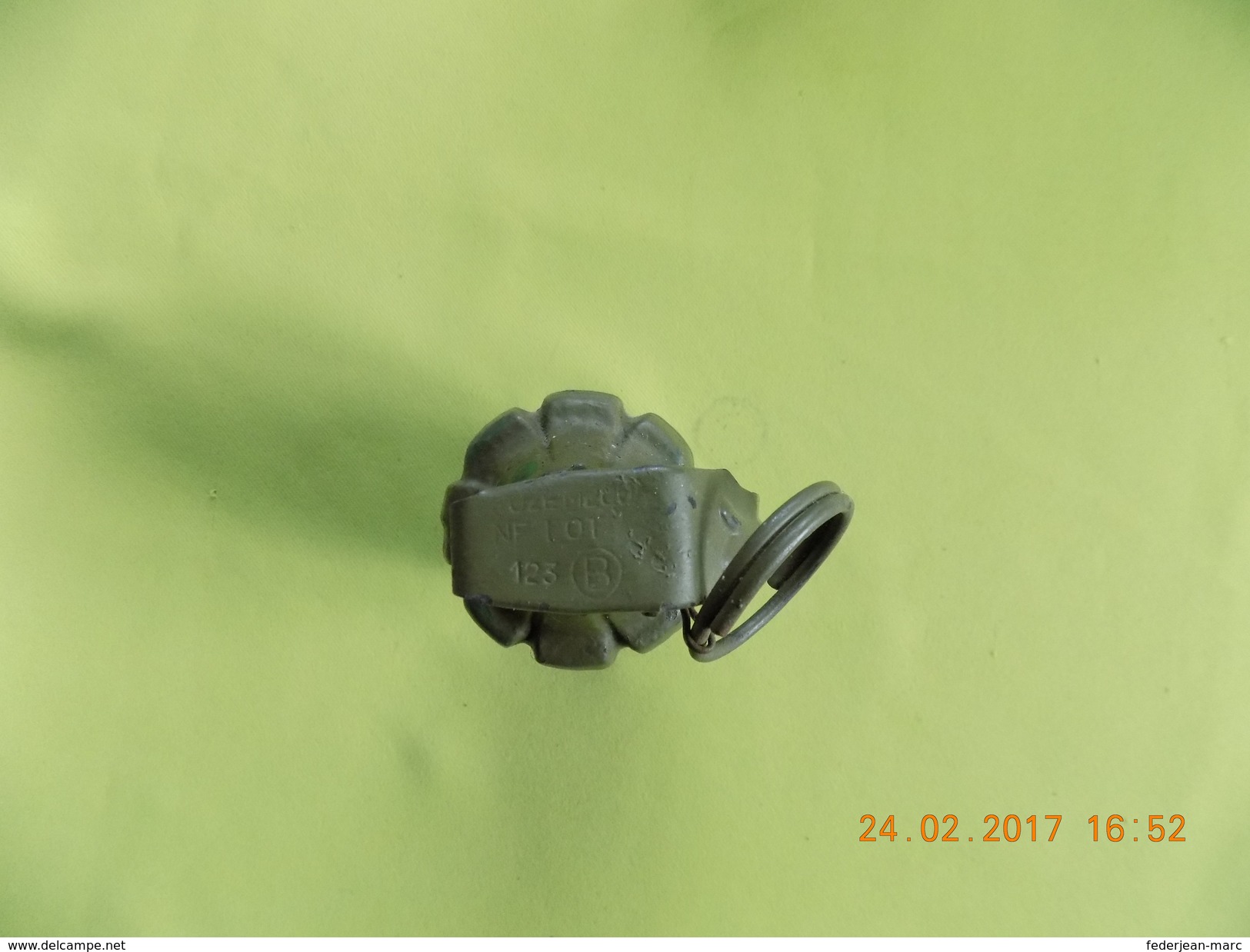 Grenade Us Mk 2 - Armes Neutralisées