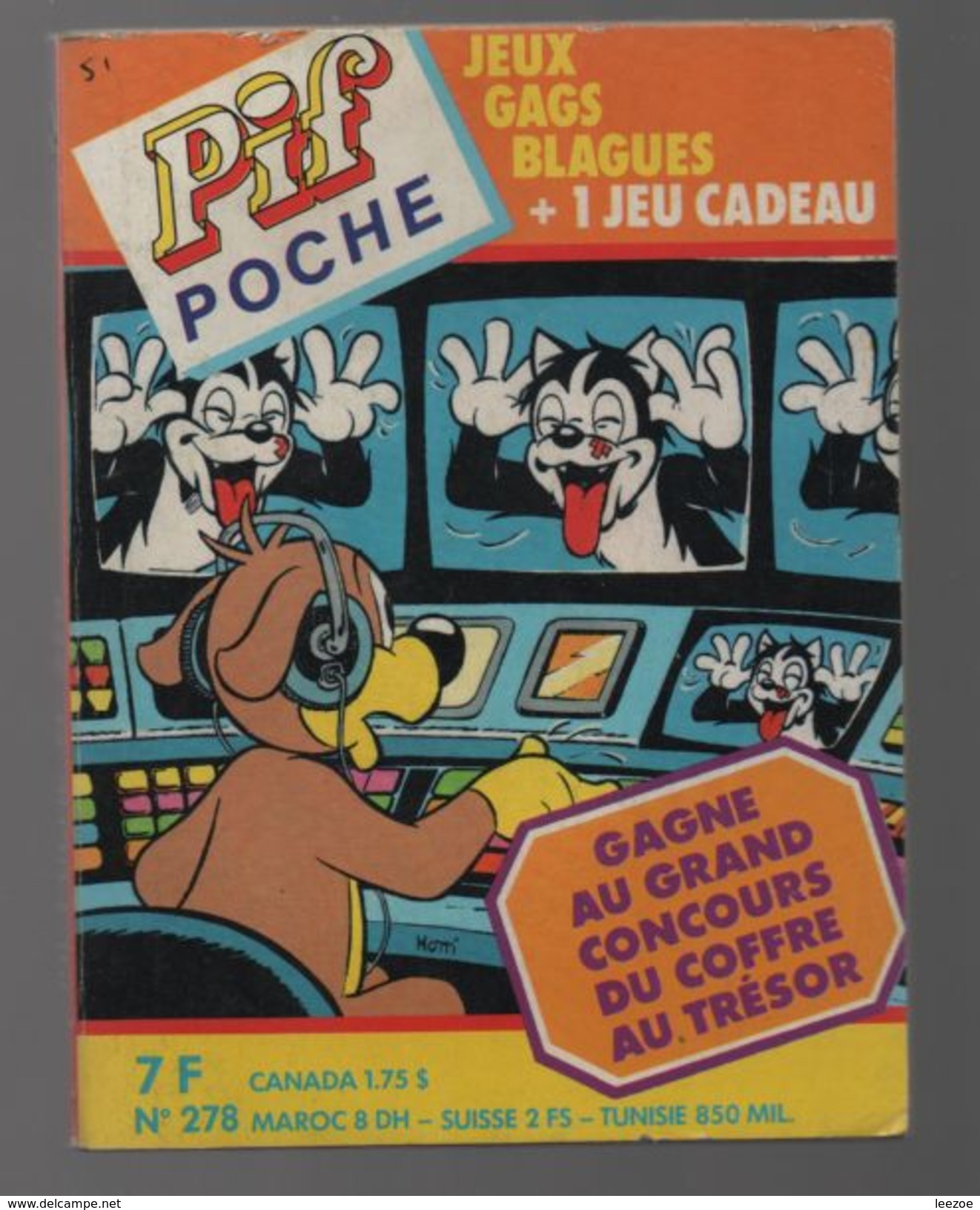 Pif Poche : N° 278, La Chaîne De Télé De Pif Et Hercule - Pif - Autres