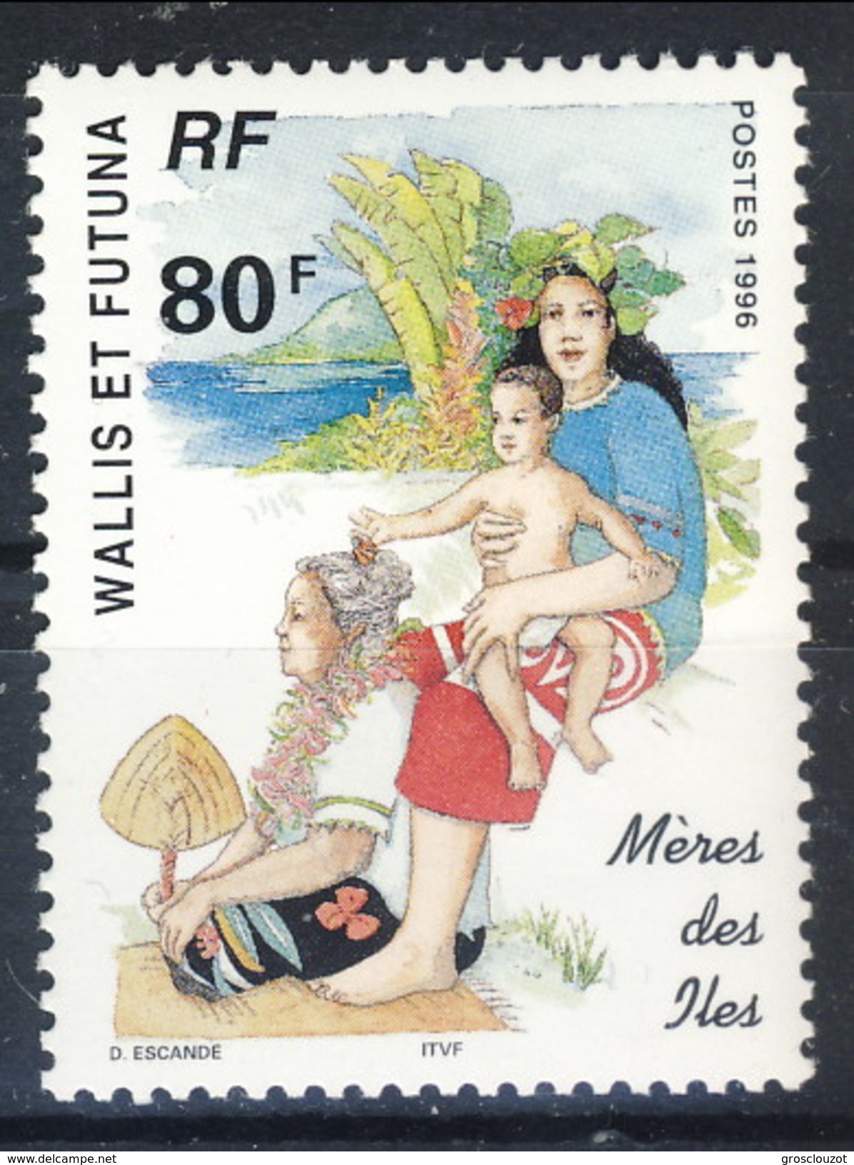 WF 1996 N. 485 Madri Isolane MNH Cat. &euro; 2.40 - Nuovi