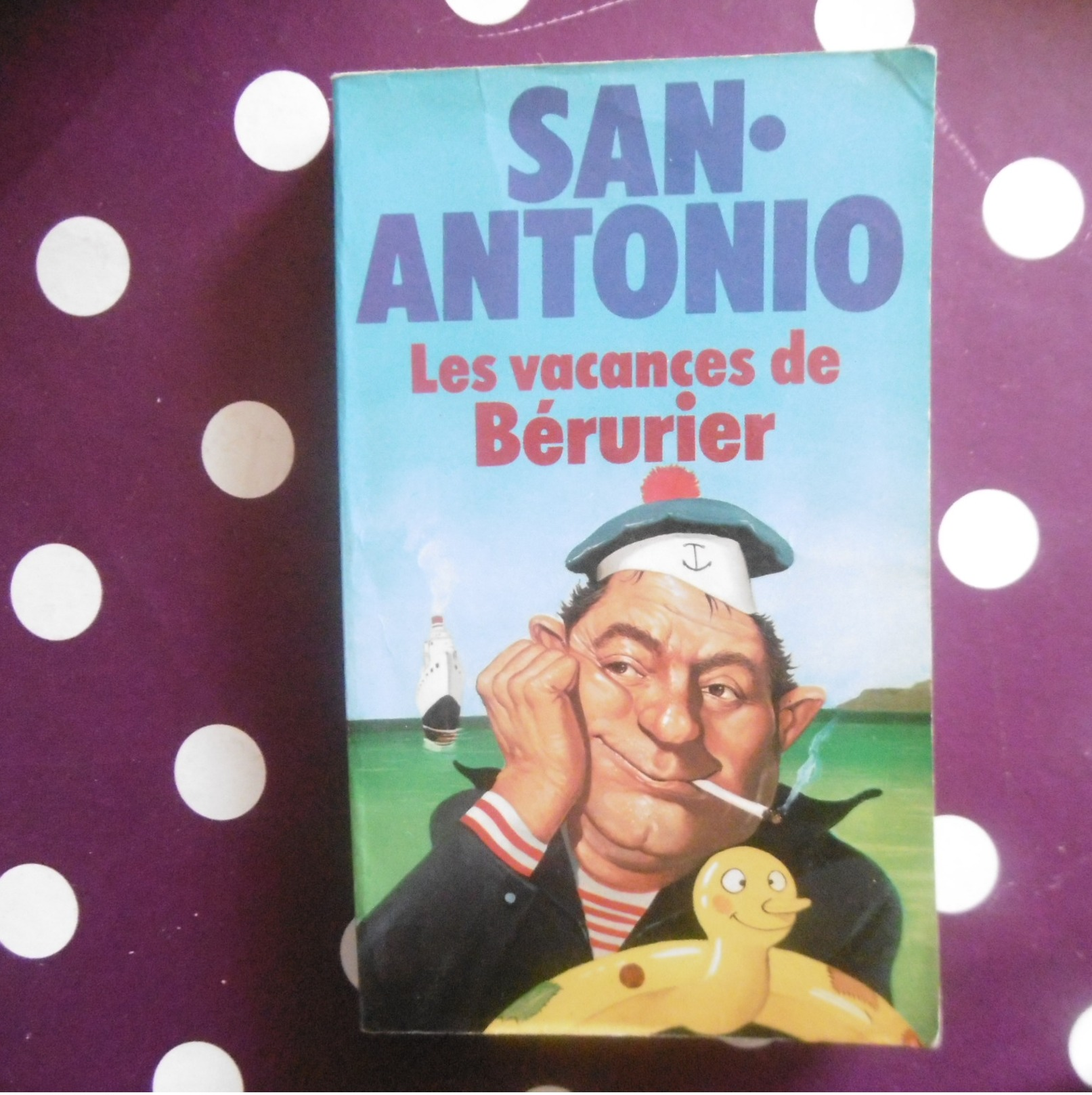 SAN  ANTONIO  LES  VACANCES  DE  BERURIER   PRESSES POCKET  N 844 - San Antonio