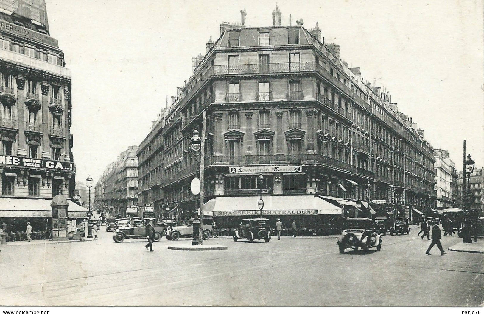 Paris 9è - Carrefour Chateaudun - Rue De Maubeuge Et Rue De Chateaudun - Animée - Arrondissement: 09