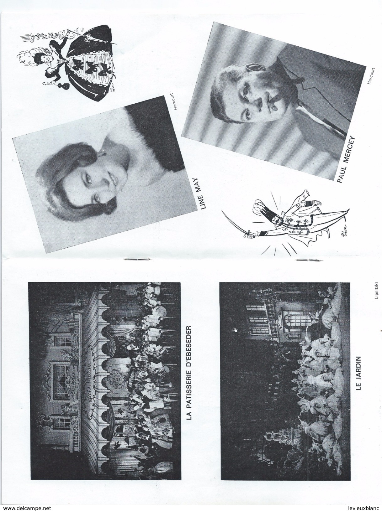 Programme/Théatre Du CHATELET/ Valses De Vienne/Strauss/Maurice Lehmann//1960-65   PROG125 - Programma's