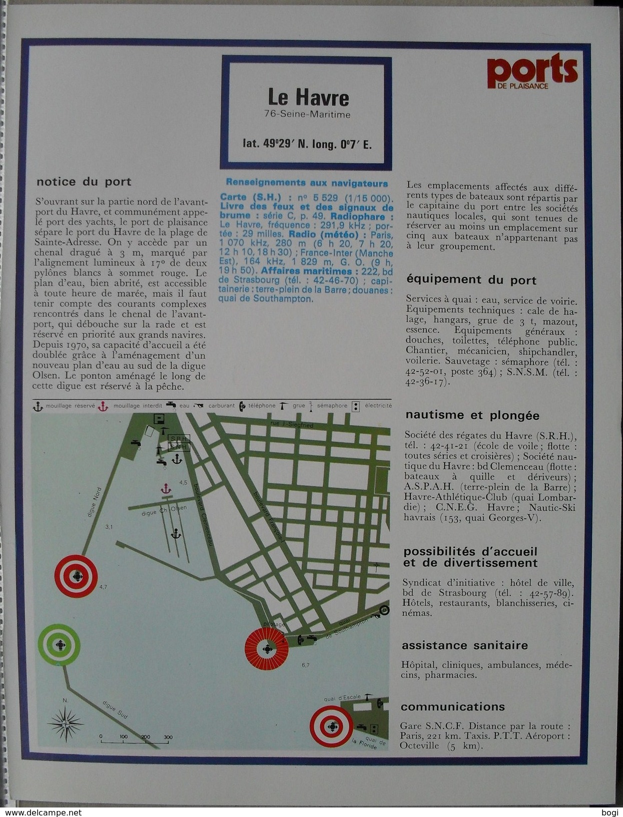 France Ports Havens Haven Port Le Havre - Geographie