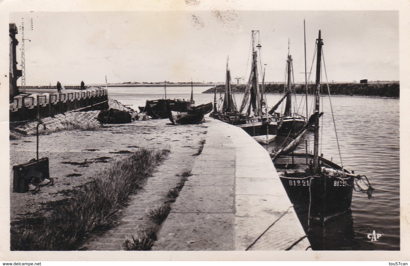 SAINT VALERY SUR SOMME - (80) -  CPA DE 1954. - Saint Valery Sur Somme