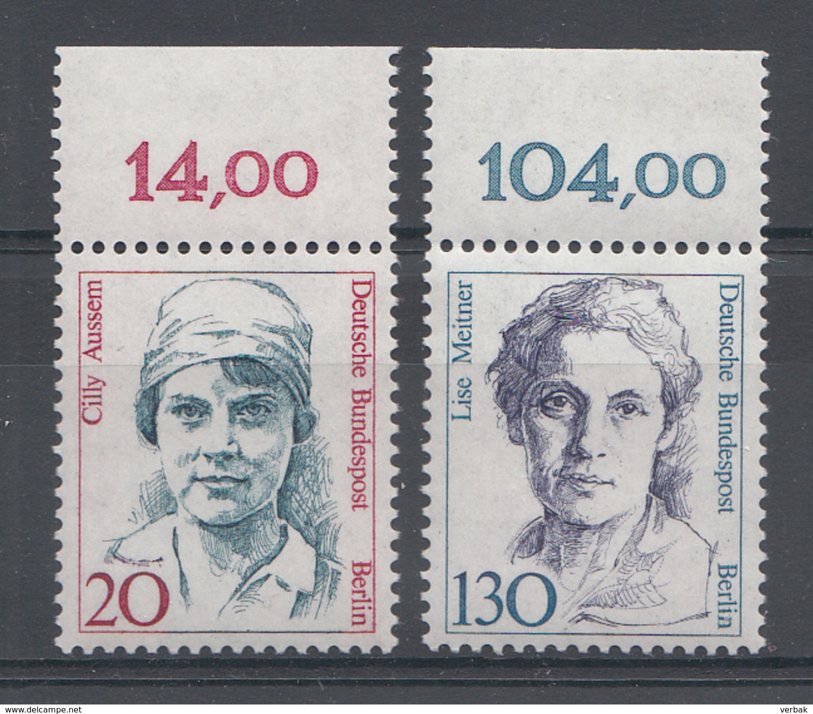 Allemagne Berlin 1988 Mi.nr: 806 + 811-812 Frauen....  Neuf Sans Charniere /MNH / Postfris - Neufs