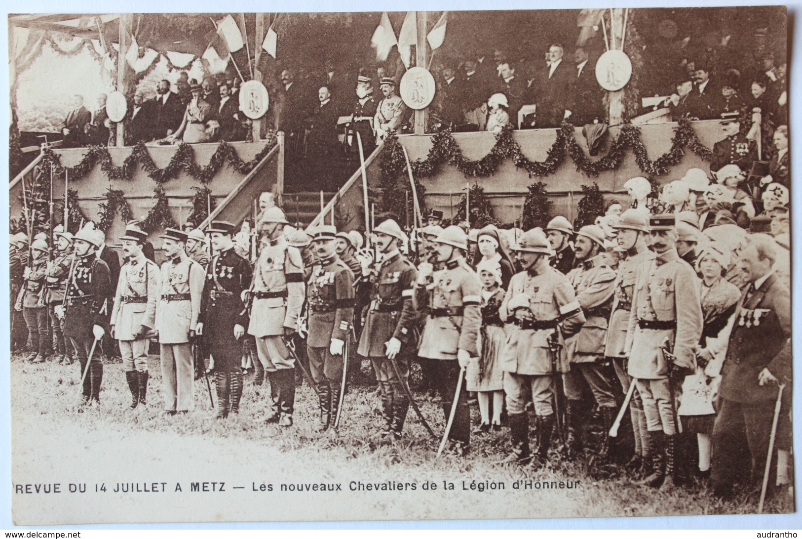 CPA 57 Metz Revue Du 14 Juillet Chevaliers Légion D'Honneur Militaria Animation ++ - Autres & Non Classés