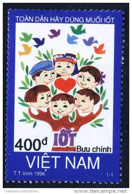 Vietnam Viet Nam MNH Perf Stamp 1996 : All People Should Use Iodised Salt (Ms742) - Vietnam