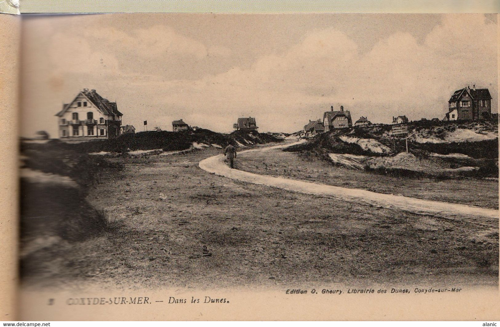 Belgique > Flandre occidentale > Koksijde  Coxyde-sur-Mer Carnet de 12 Vues Noires-Bon Etat --Peu Courant //RARE