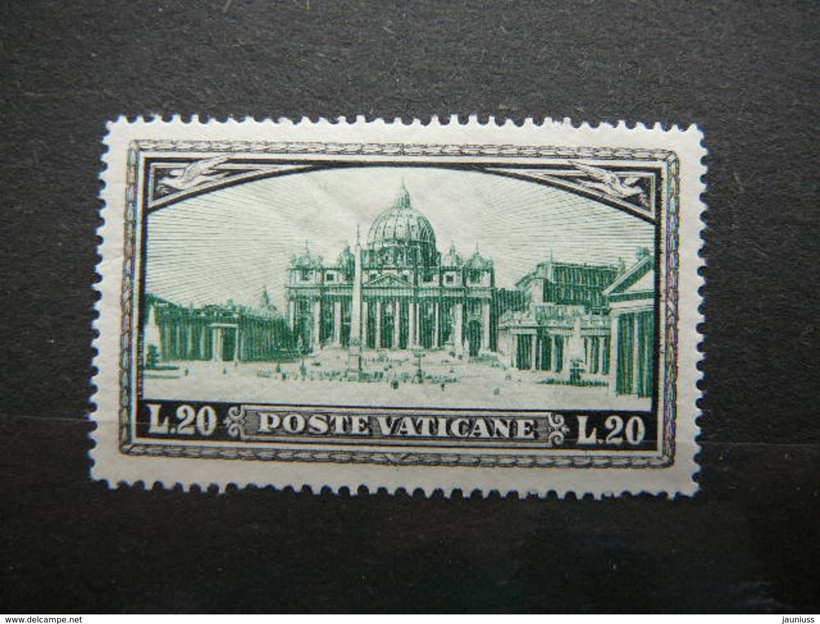 St. Peter's Square # Vatican Vatikan Vaticano MNH 1933 # Mi. 36 - Ungebraucht