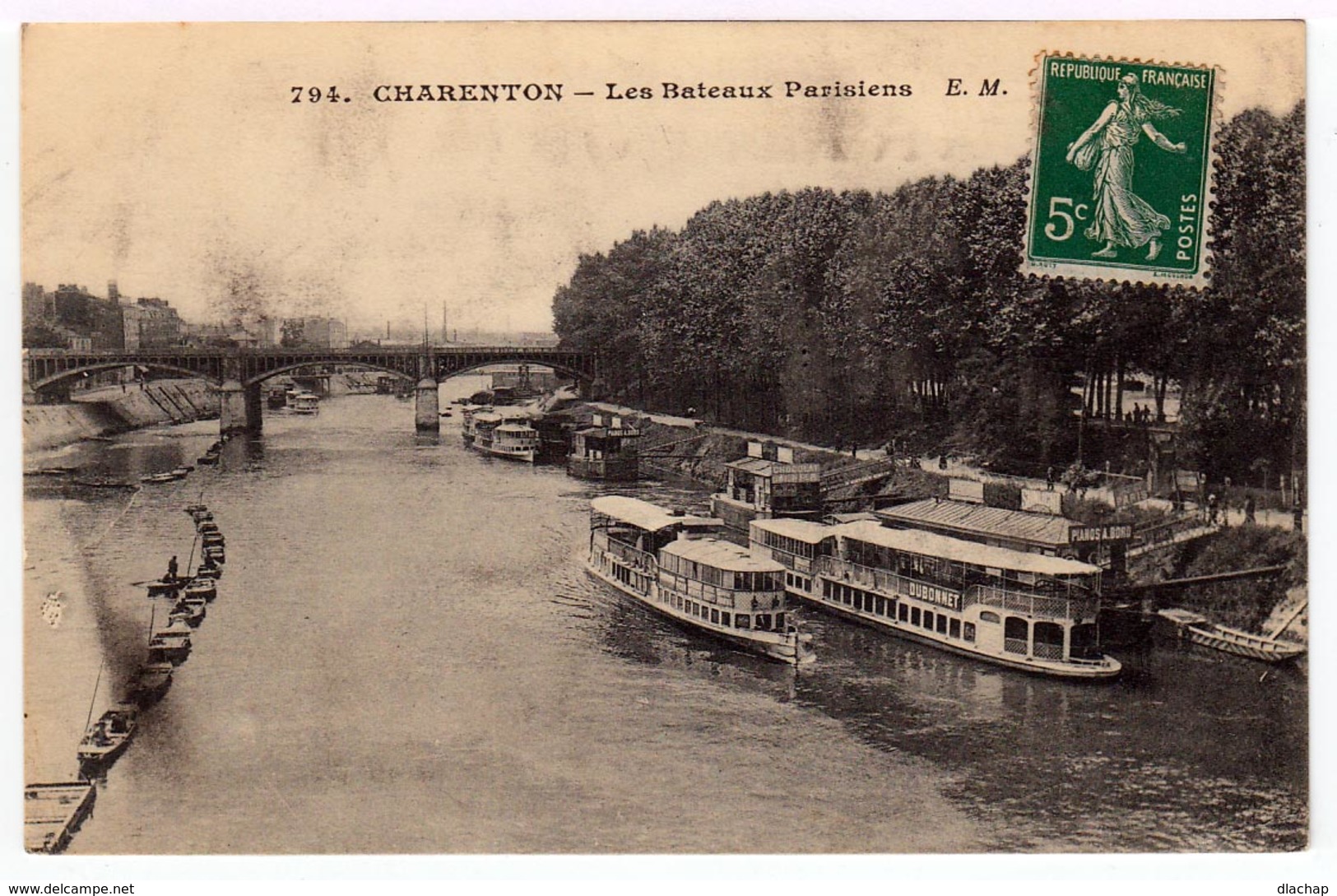 Charenton. Les Bateaux Parisiens. (1268) - Charenton Le Pont