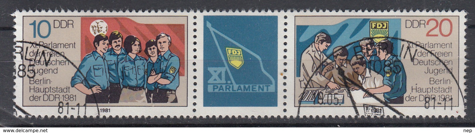 DDR - Michel - 1981 - Nr 2609/10 - Gest/Obl/Us - Gebraucht