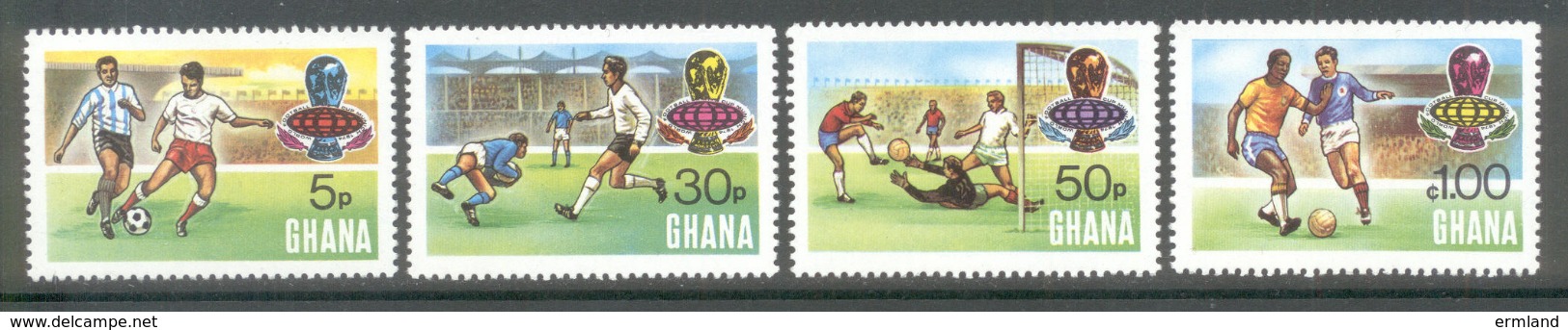 Ghana 1974 - Michel 581 - 584 ** - Ghana (1957-...)