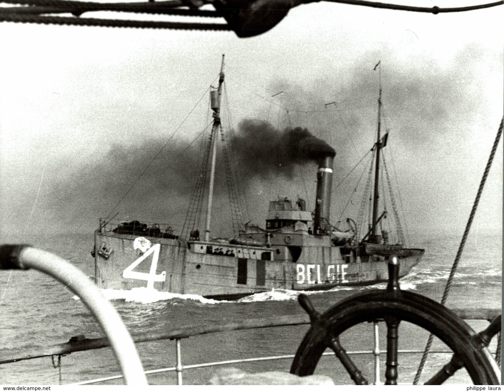 BELGIE  WARSHIP BATTLESHIP BOATS Navio De Guerra - Barco - Warship - Navire Kriegsschiff BATEAU DE GUERRE - Barcos