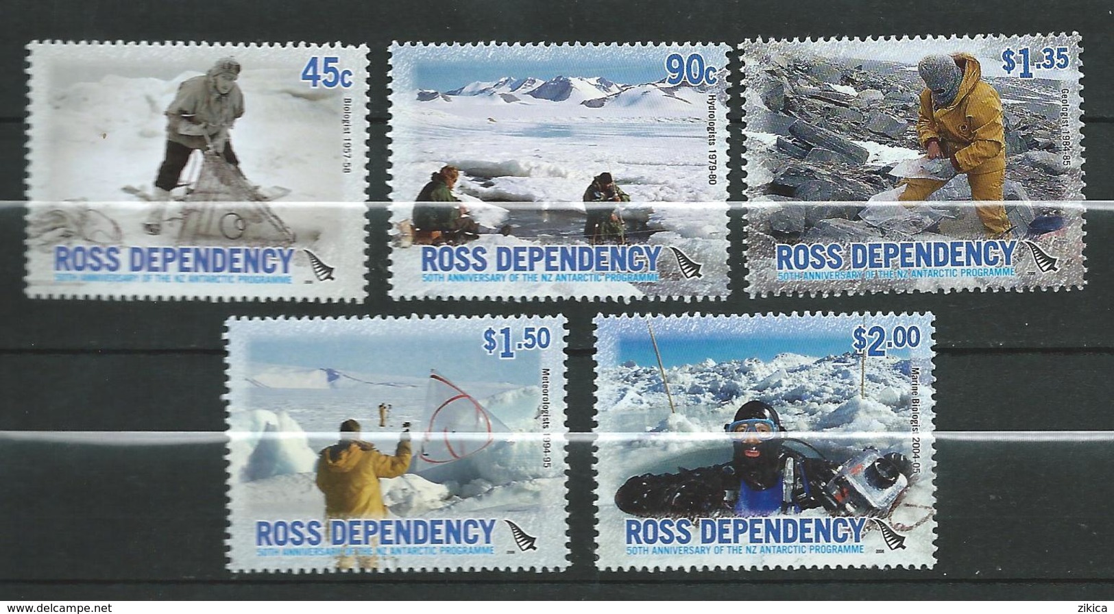 Antarctica.Ross Dependency.2006 The 50th Anniversary Of The New Zealand Antarctic Programme.MNH - Nuovi