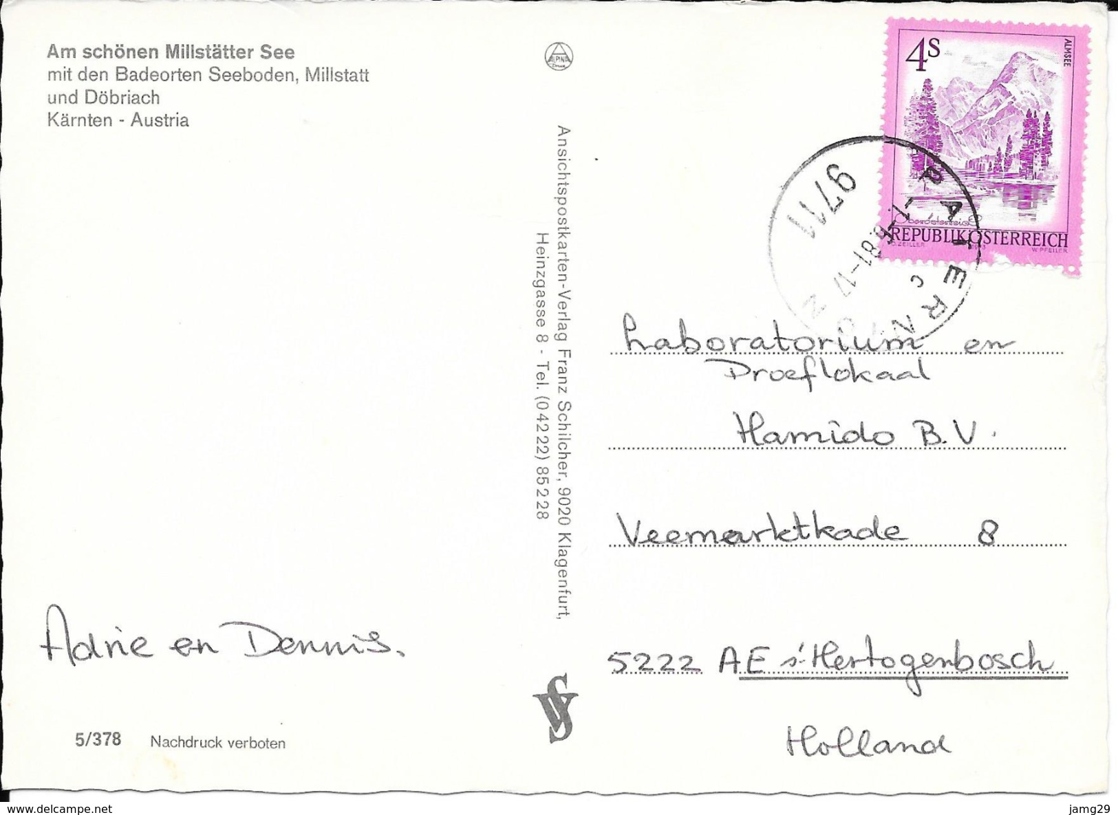 Oostenrijk/Austria, Am Milstätter See, 6 Vues, 1981 - Millstatt