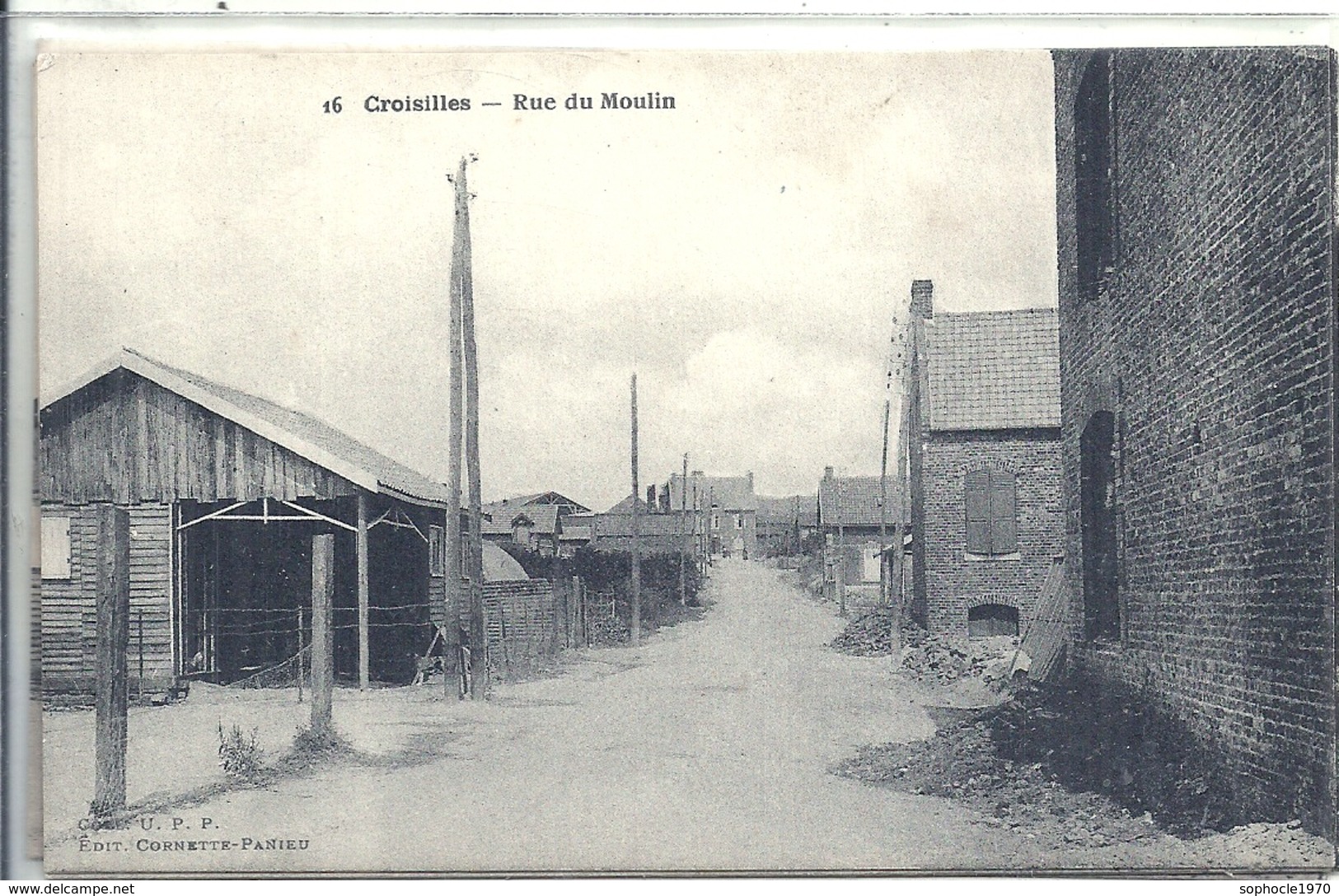 PAS DE CALAIS - 62 - CROISILLES - Rue Du Moulin - Croisilles