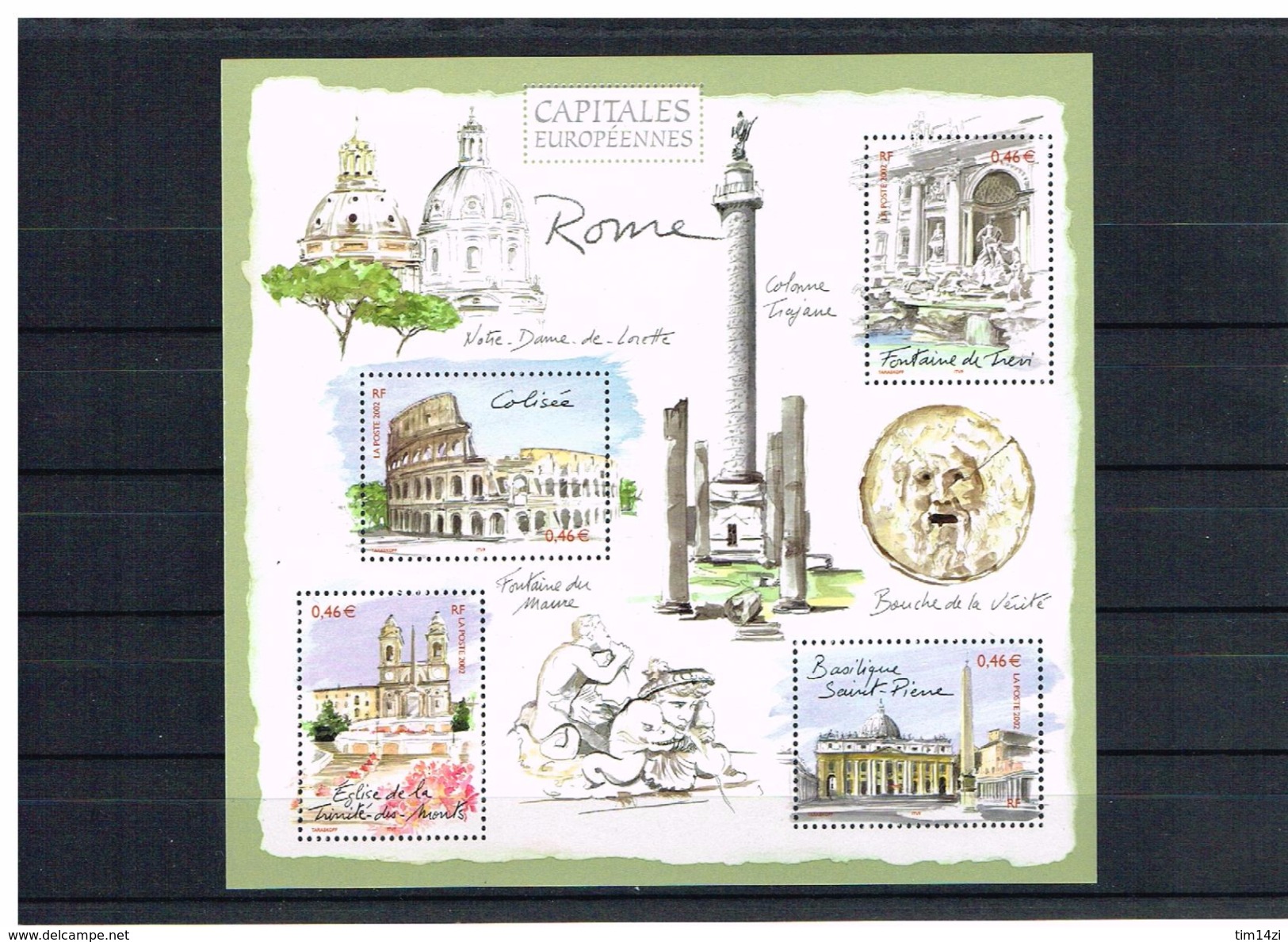 FRANCE - ANNEE 2002 COMPLETE - NEUF LUXE**  SUPERBE - 97 Timbres - Y & T - COTE : 158,00 Euros - 2000-2009