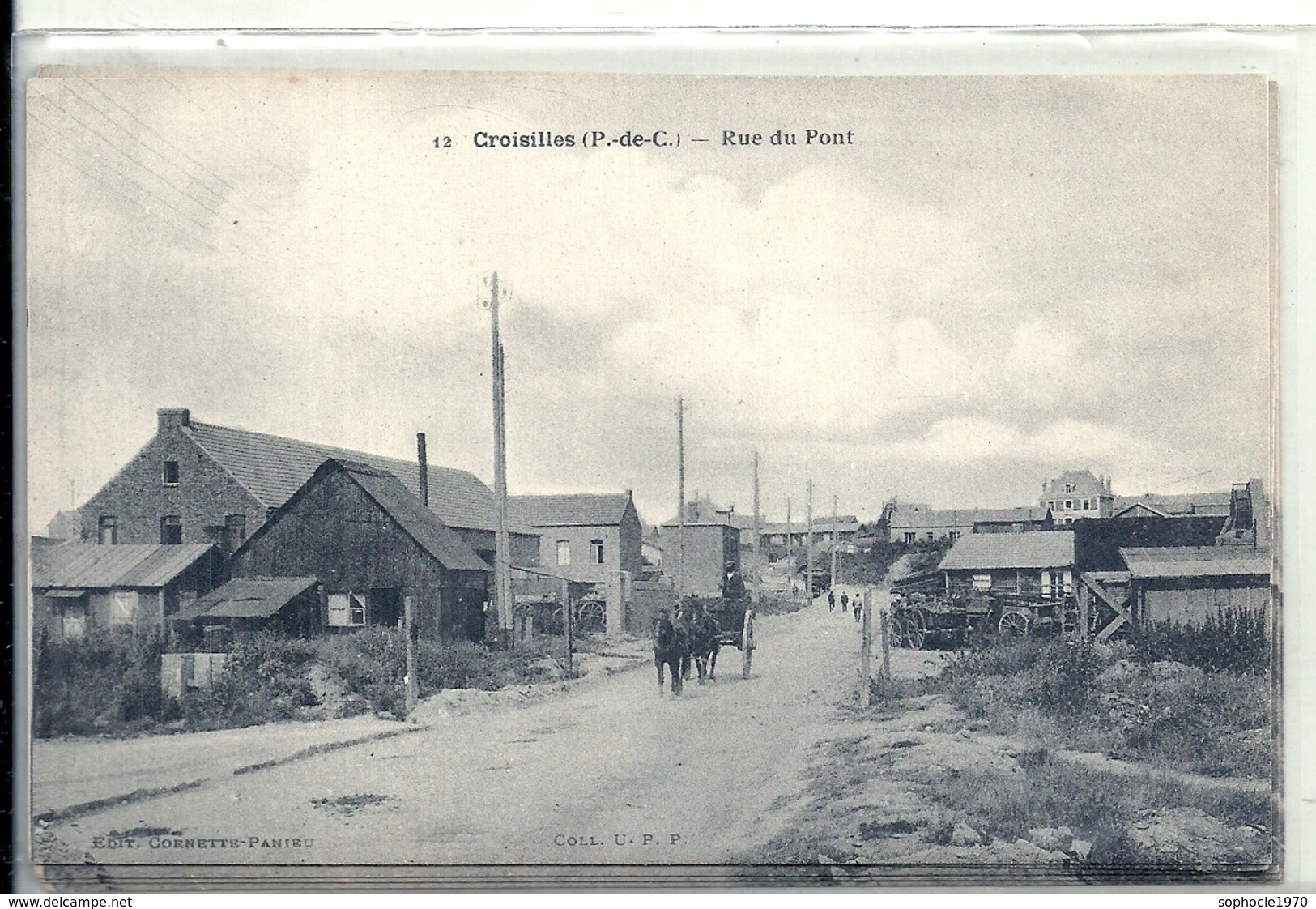 PAS DE CALAIS - 62 - CROISILLES - Rue Du Pont - Croisilles