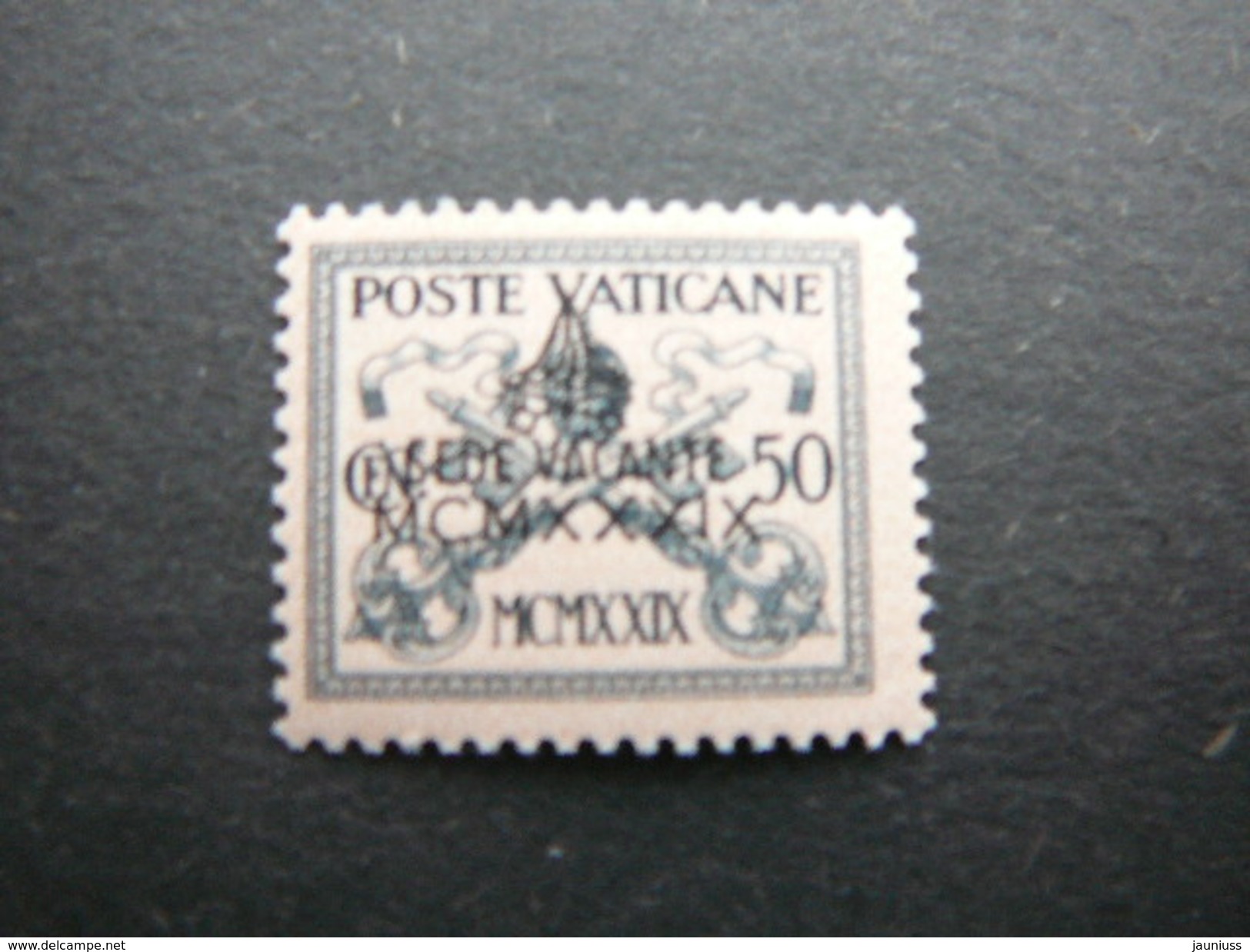 Papal Coat Of Arms # Vatican Vatikan Vaticano MNH 1939 # Mi. 78 - Ungebraucht