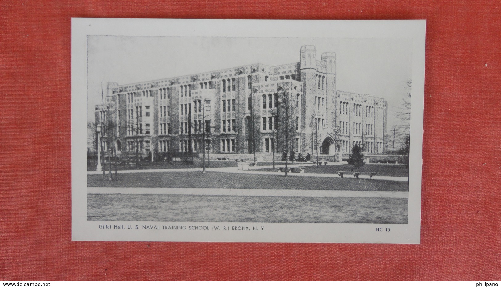 New York City > Bronx H-- US Naval Training School-- Gillet Hall    Ref --2500 - Bronx