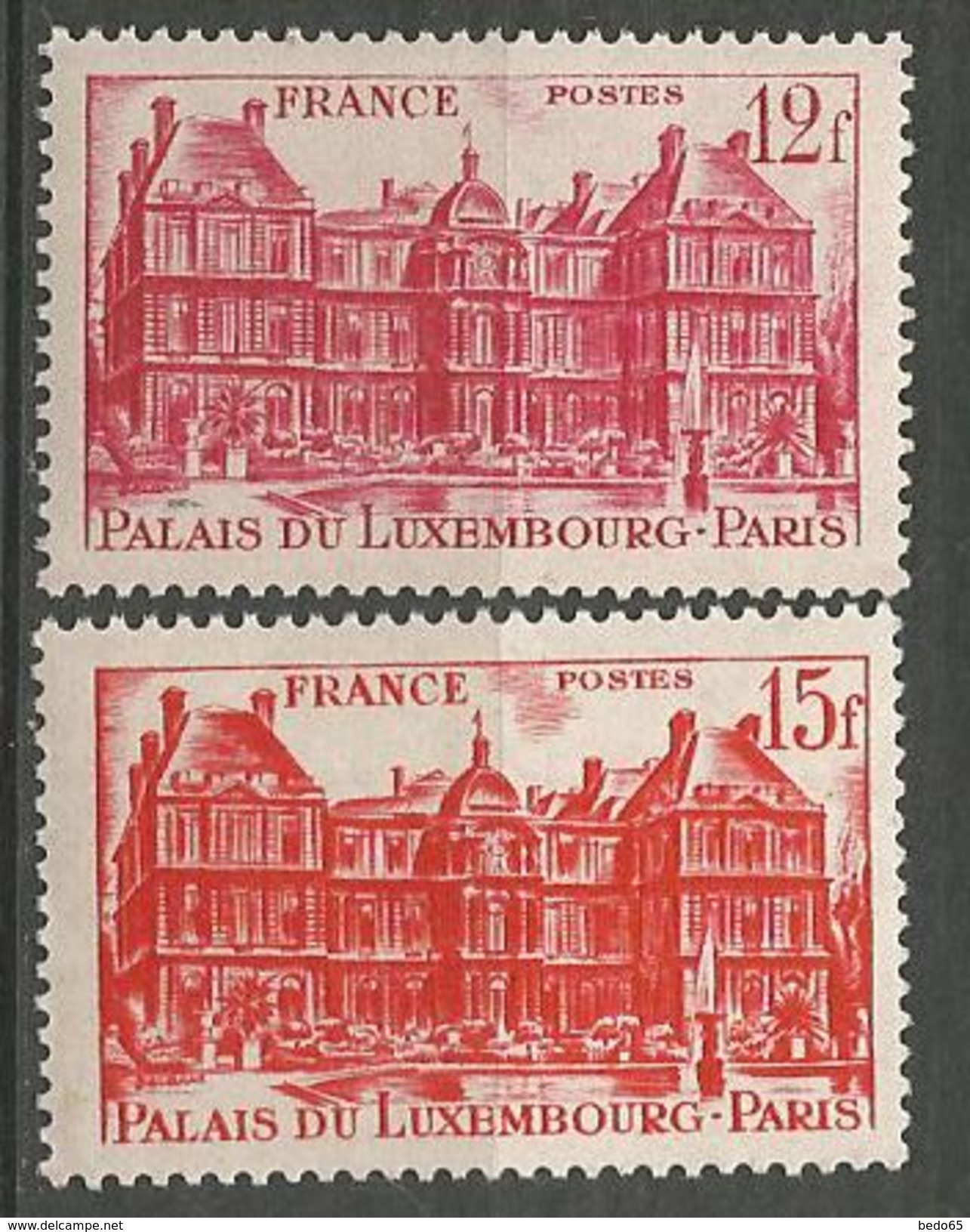 N° 803 ET 804 NEUF** LUXE SANS CHARNIERE / MNH - Unused Stamps