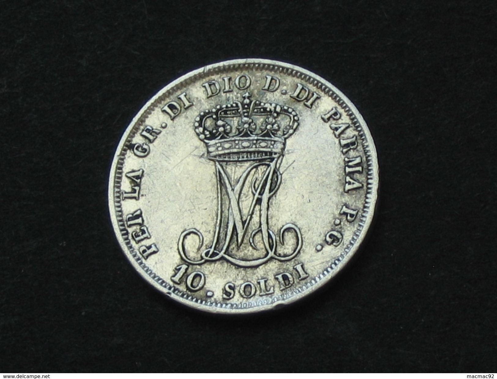 Italie - Italia 10 Soldi 1815 Parme - Parma  **** EN ACHAT IMMEDIAT **** - Parme