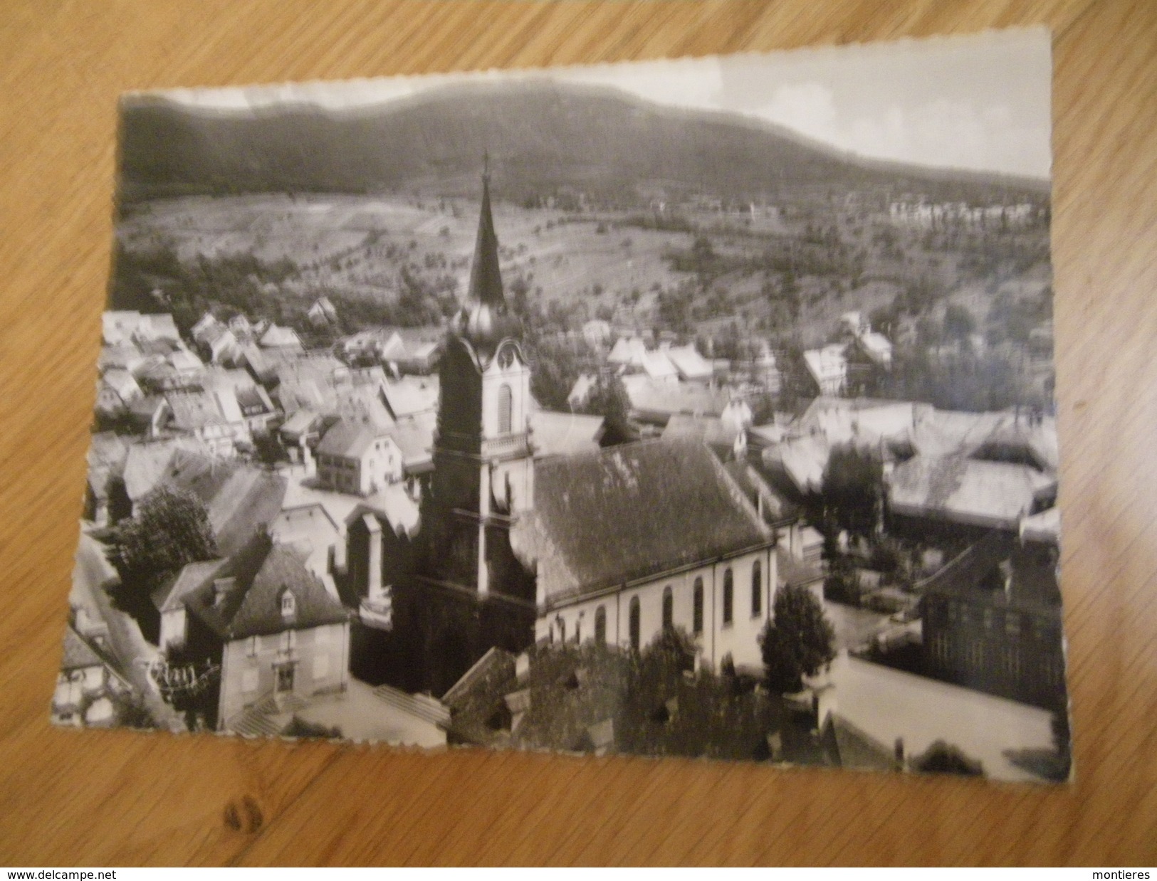 CPSM 68 - Alsace - UFFHOLTZ VUE AERIENNE - Autres & Non Classés