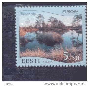 CEPT Natur - Und Nationalparks / Nature National Parks Estland 343 ** Postfrisch, MNH, Neuf - 1999